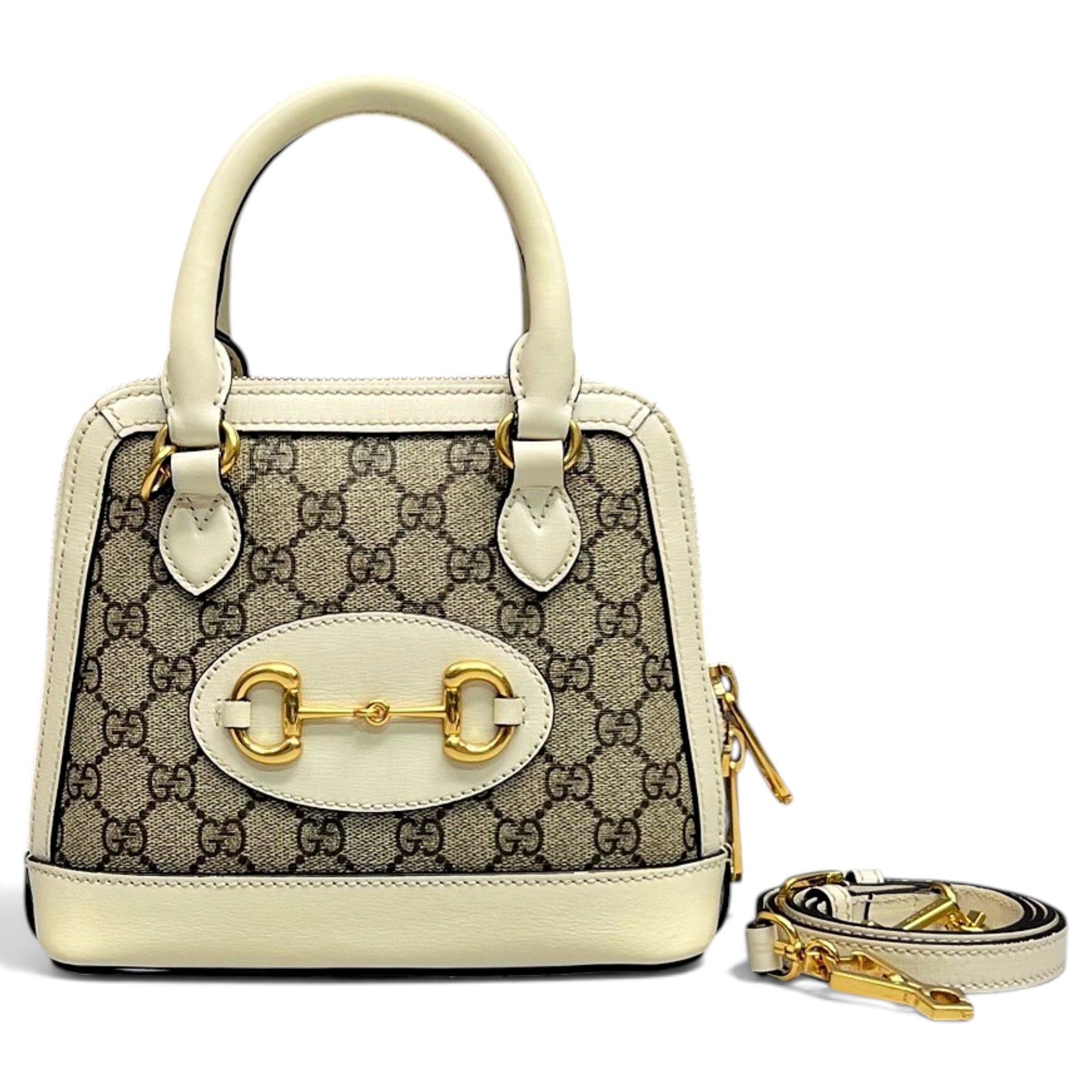 Handle Horsebit 1955 leather crossbody bag