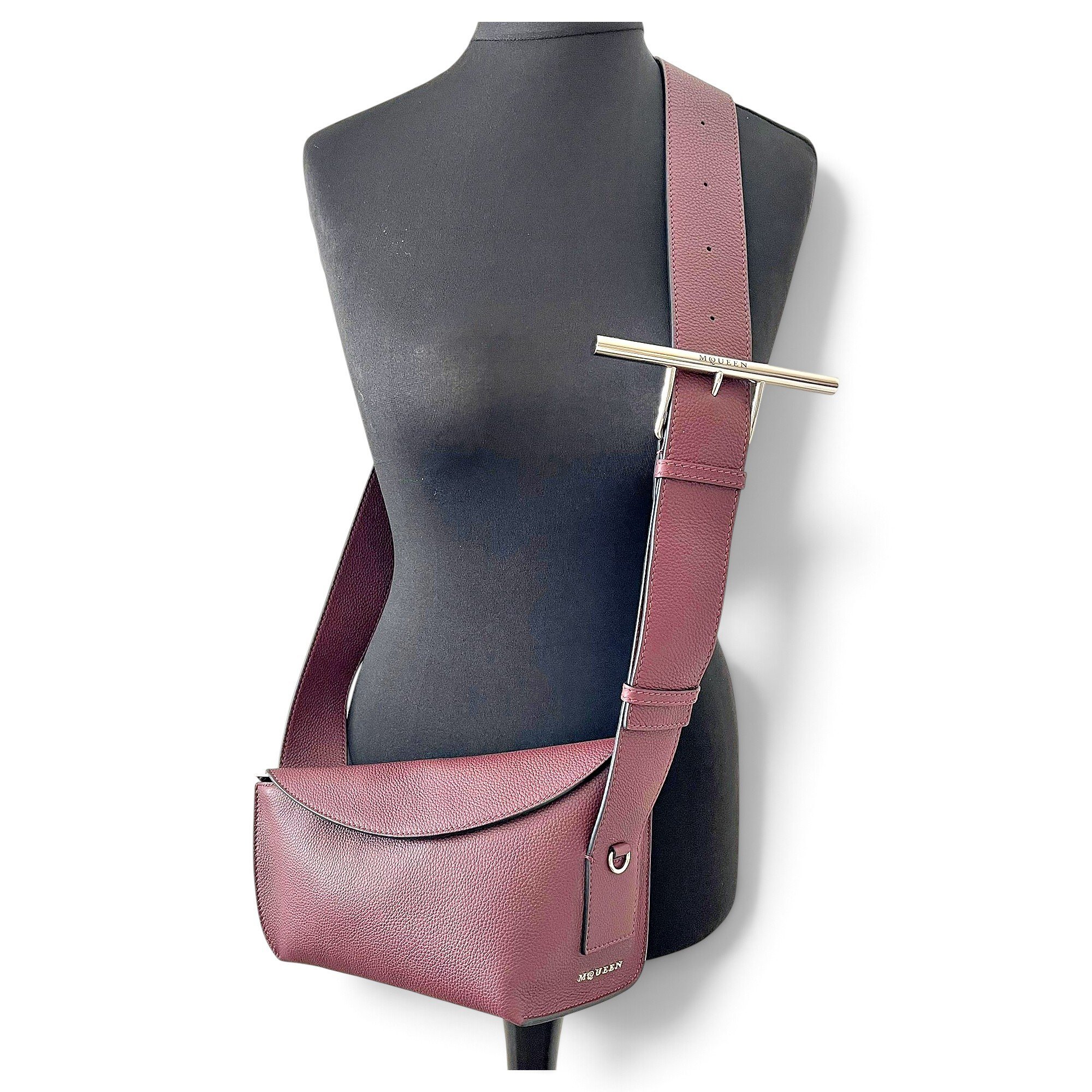 Leather crossbody bag