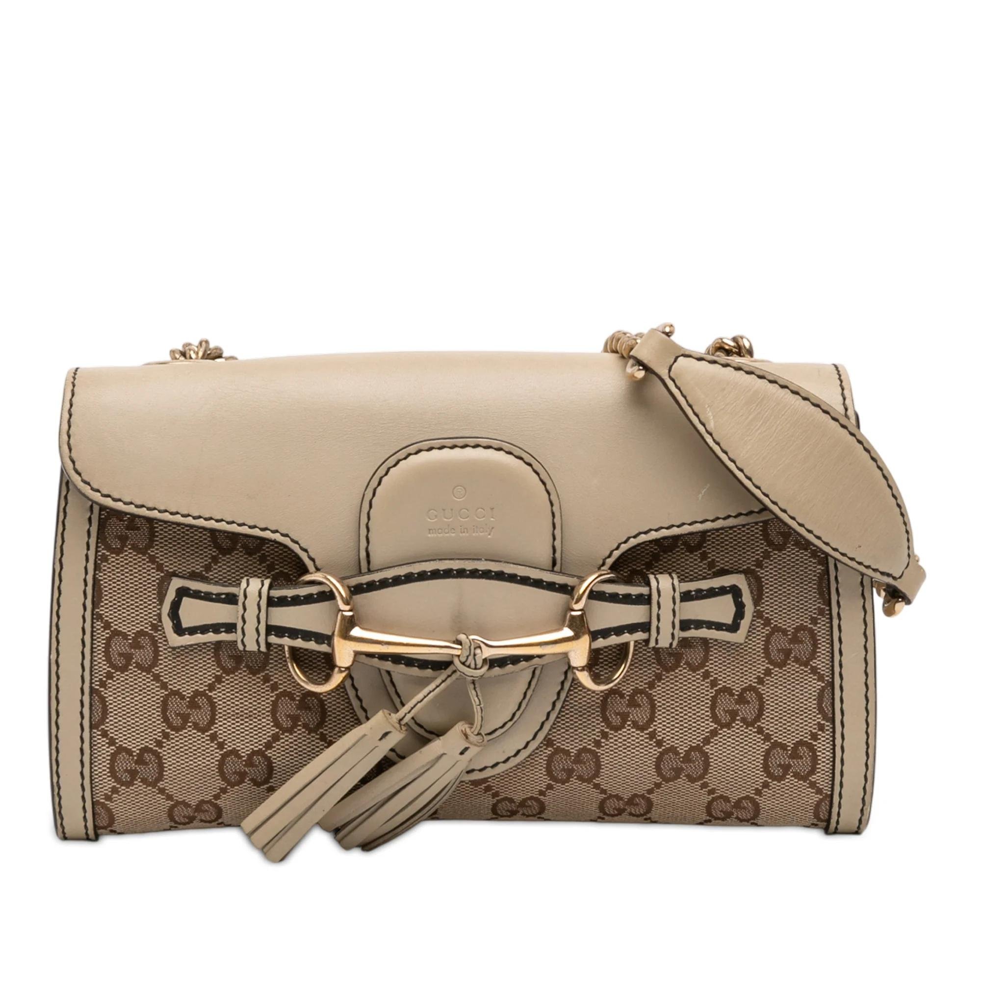Emily leather crossbody bag