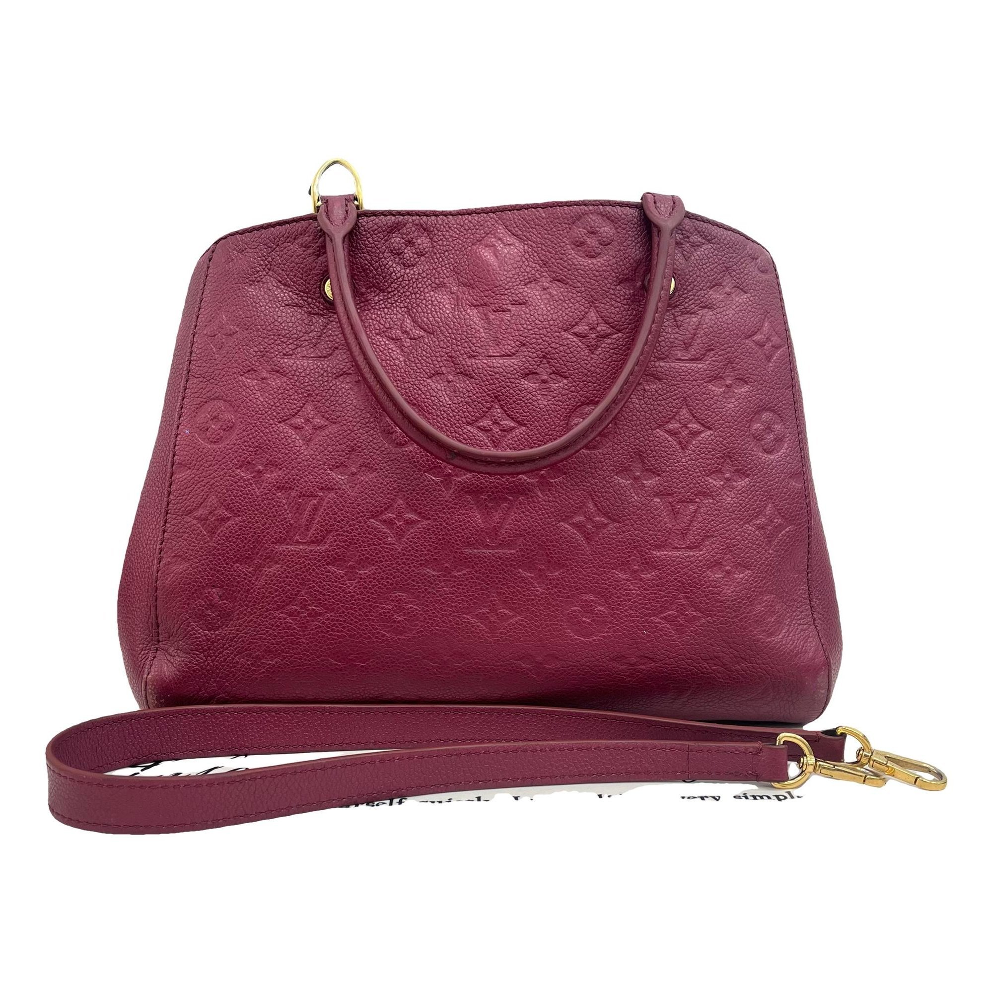 Montaigne leather handbag