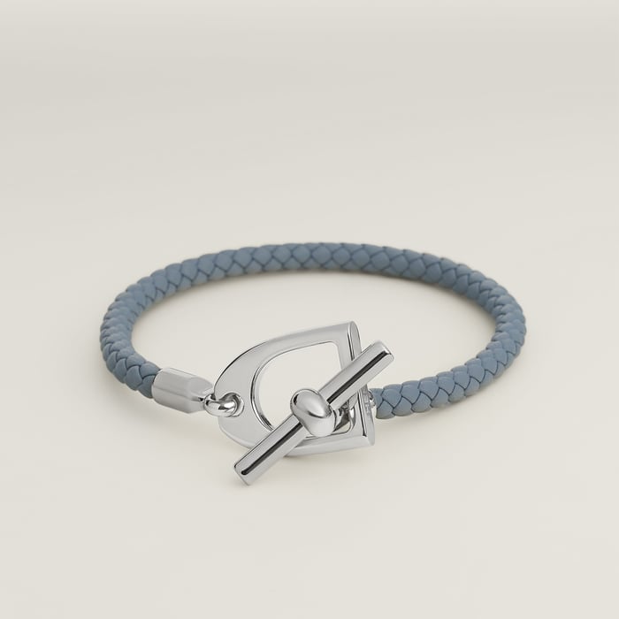 Bleu Lin Etrier Bracelet