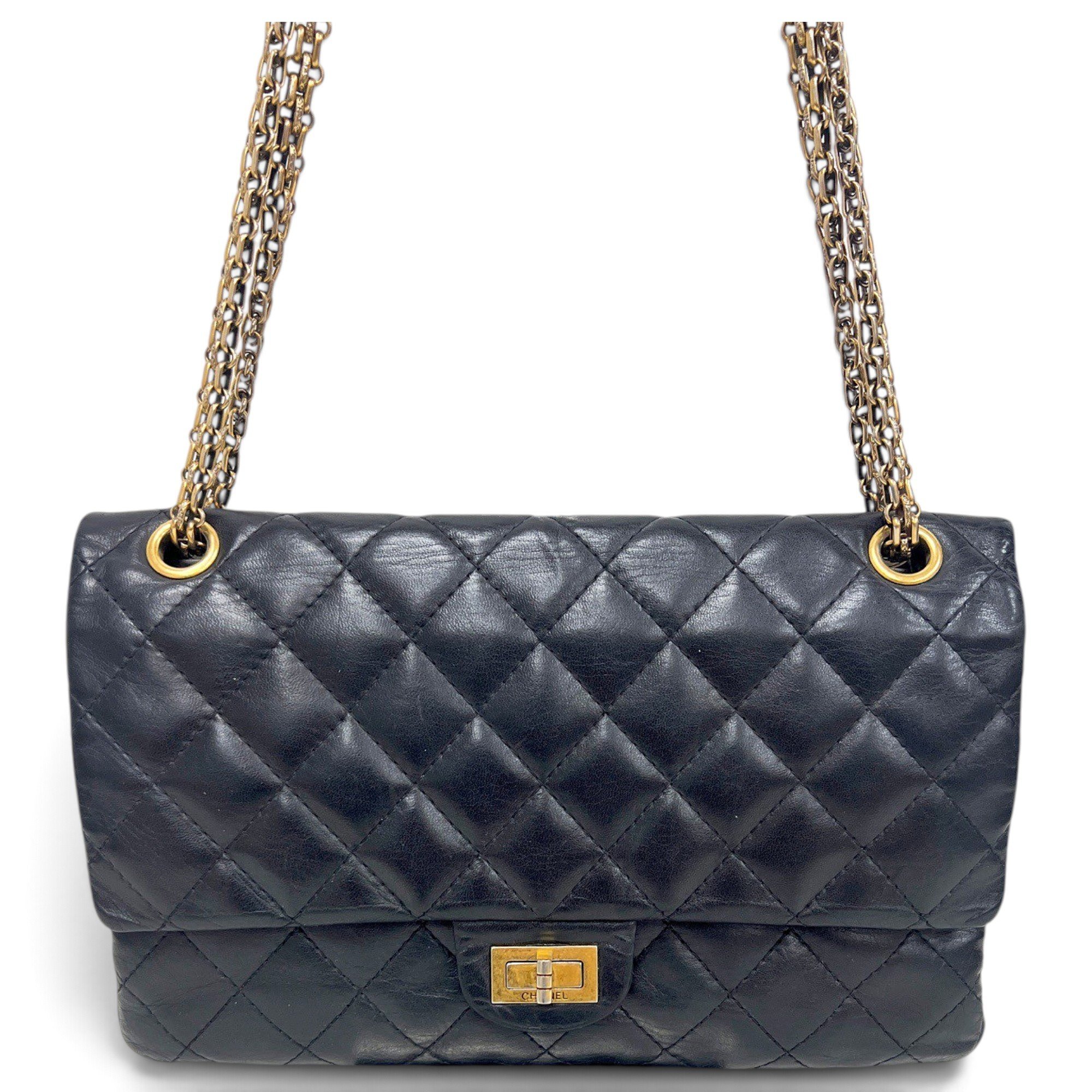 2.55 leather handbag