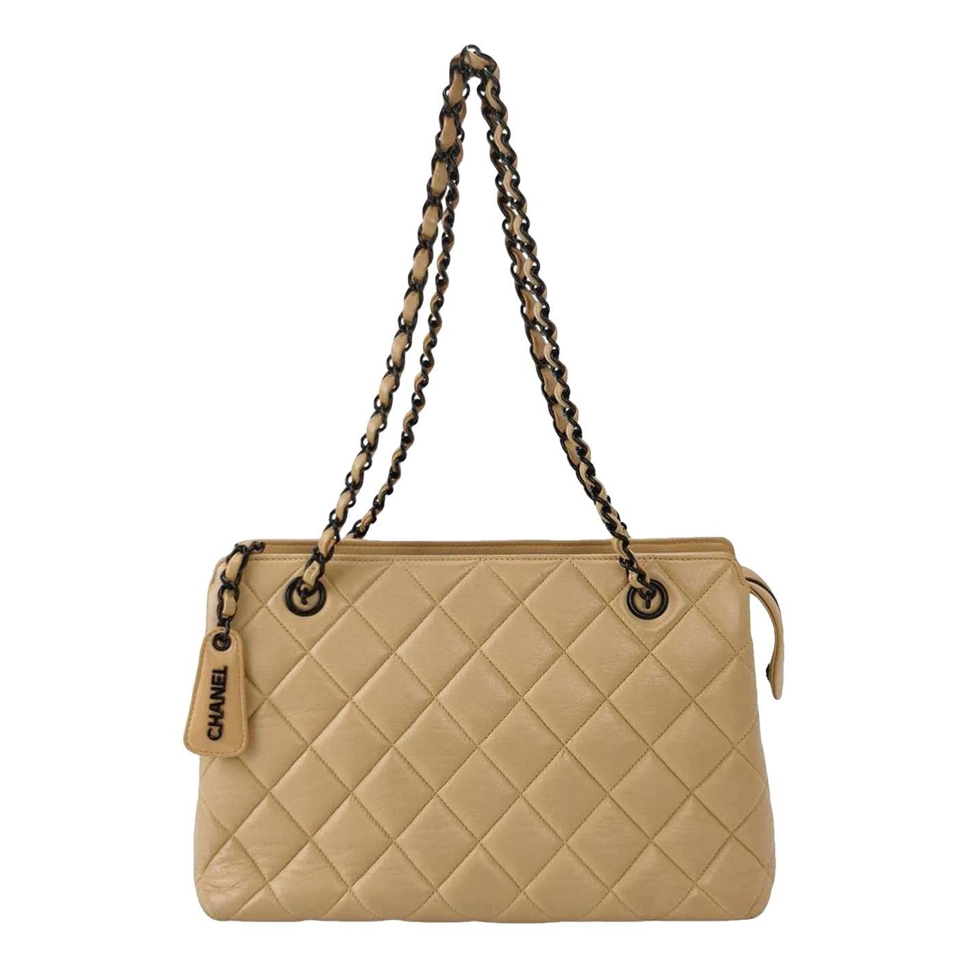 Grand shopping leather tote