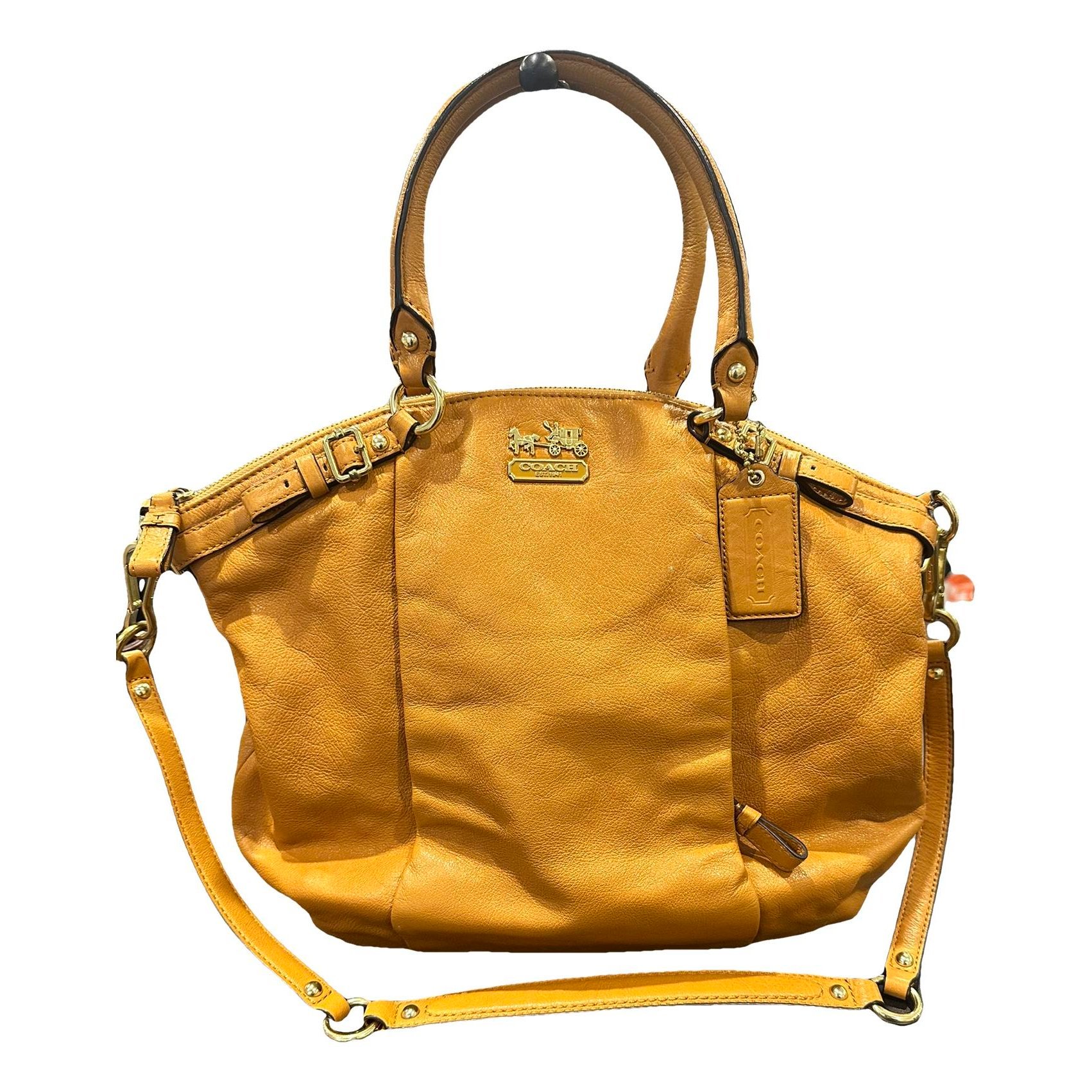 Madison leather handbag
