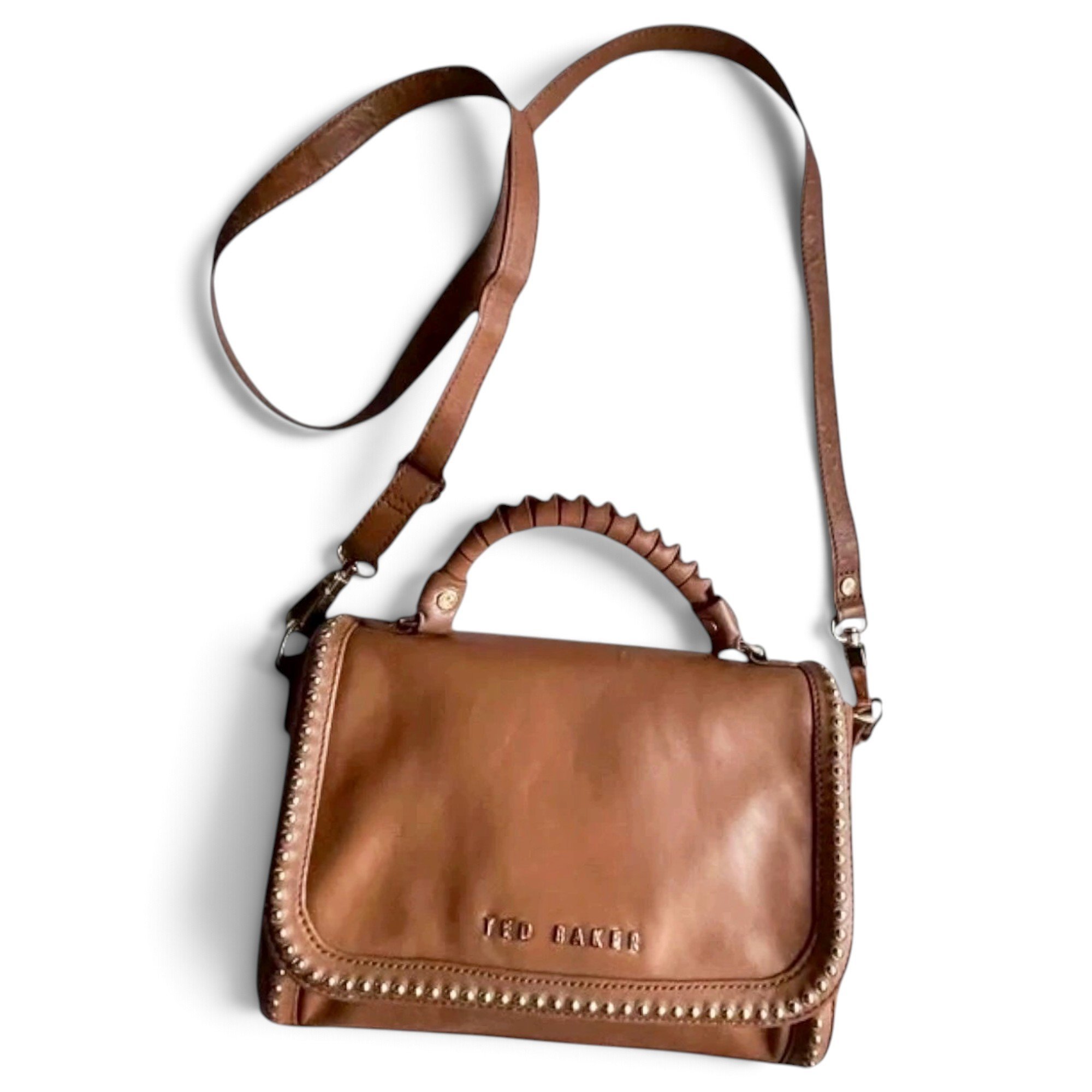 Leather satchel