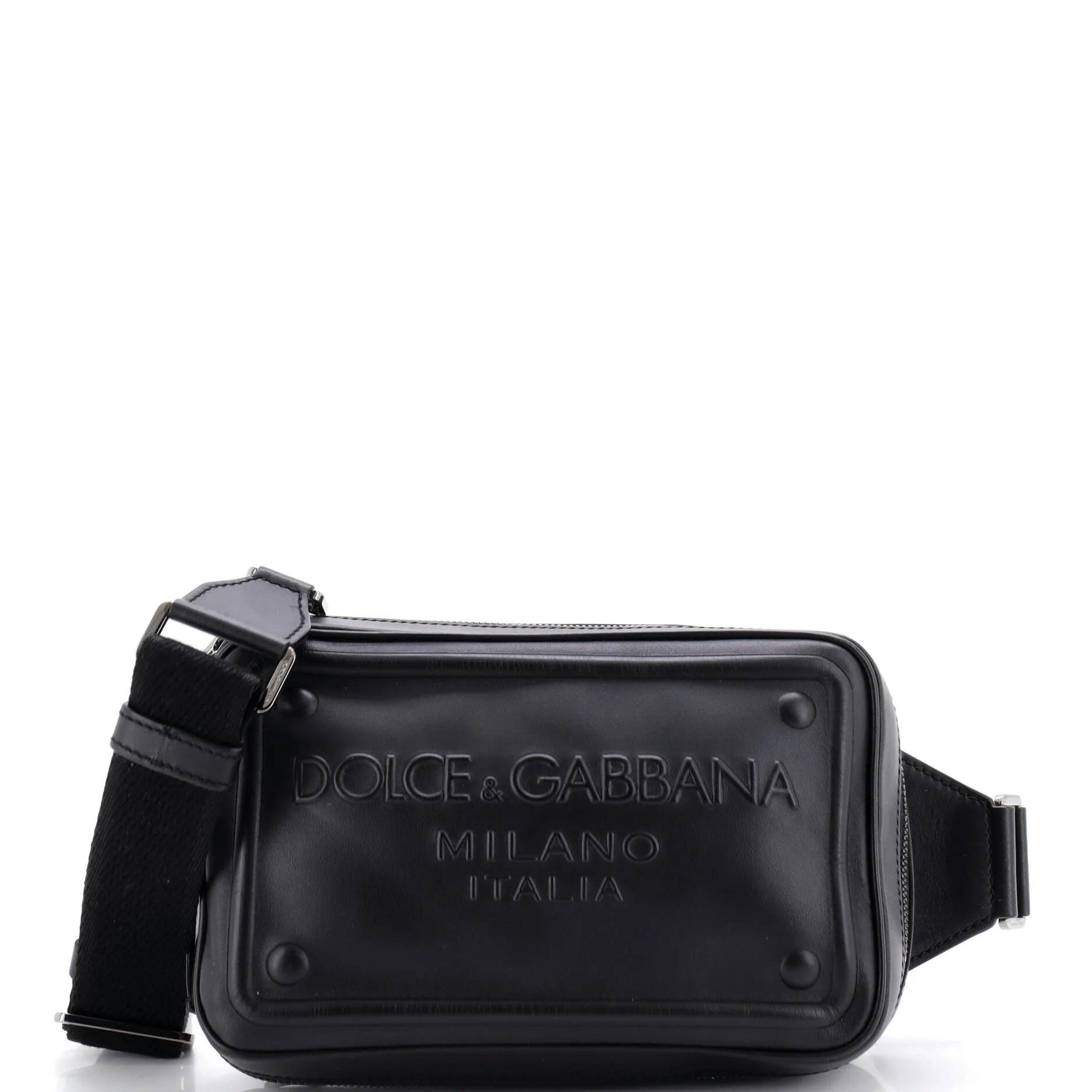 Leather crossbody bag