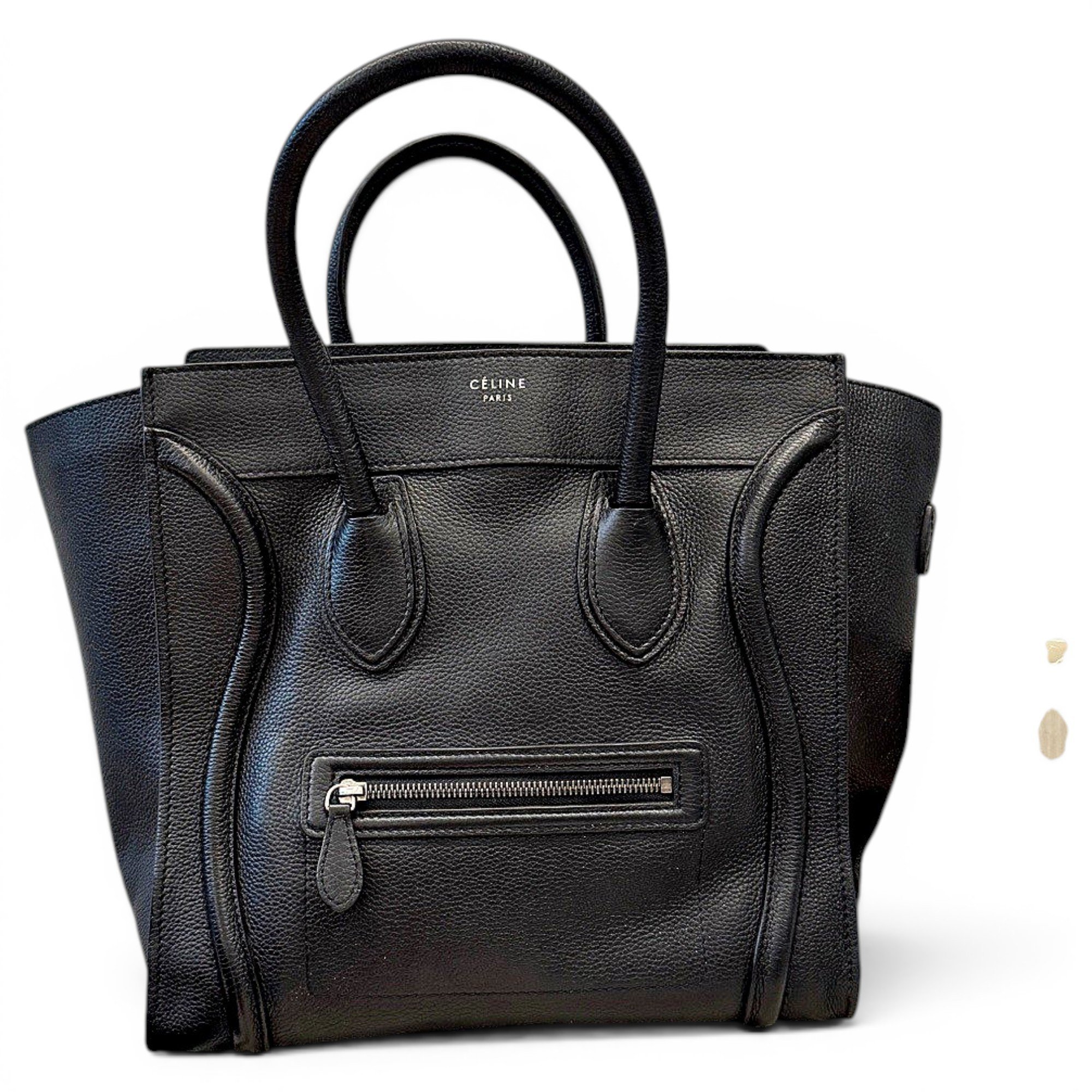 Luggage leather handbag