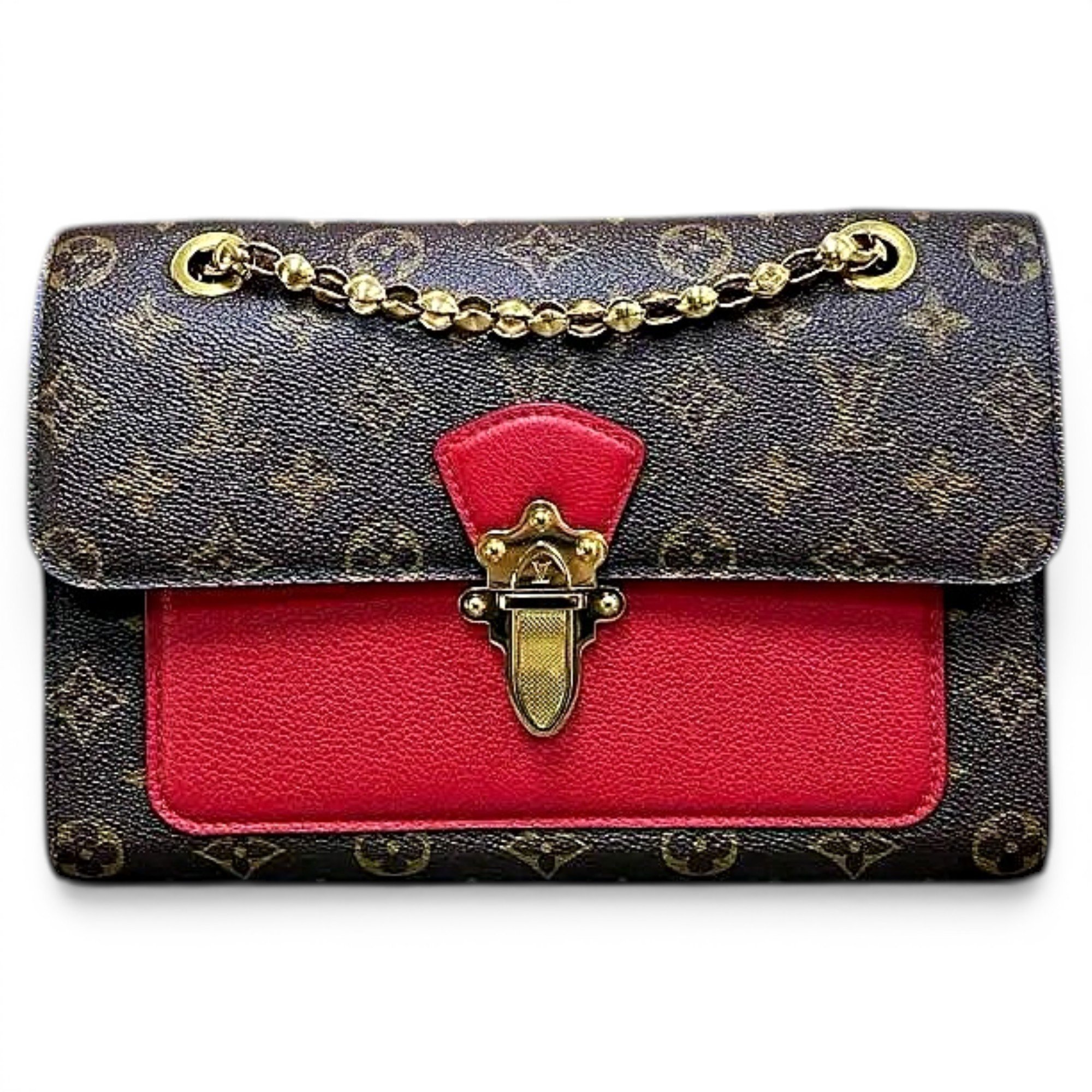 Victoire leather crossbody bag
