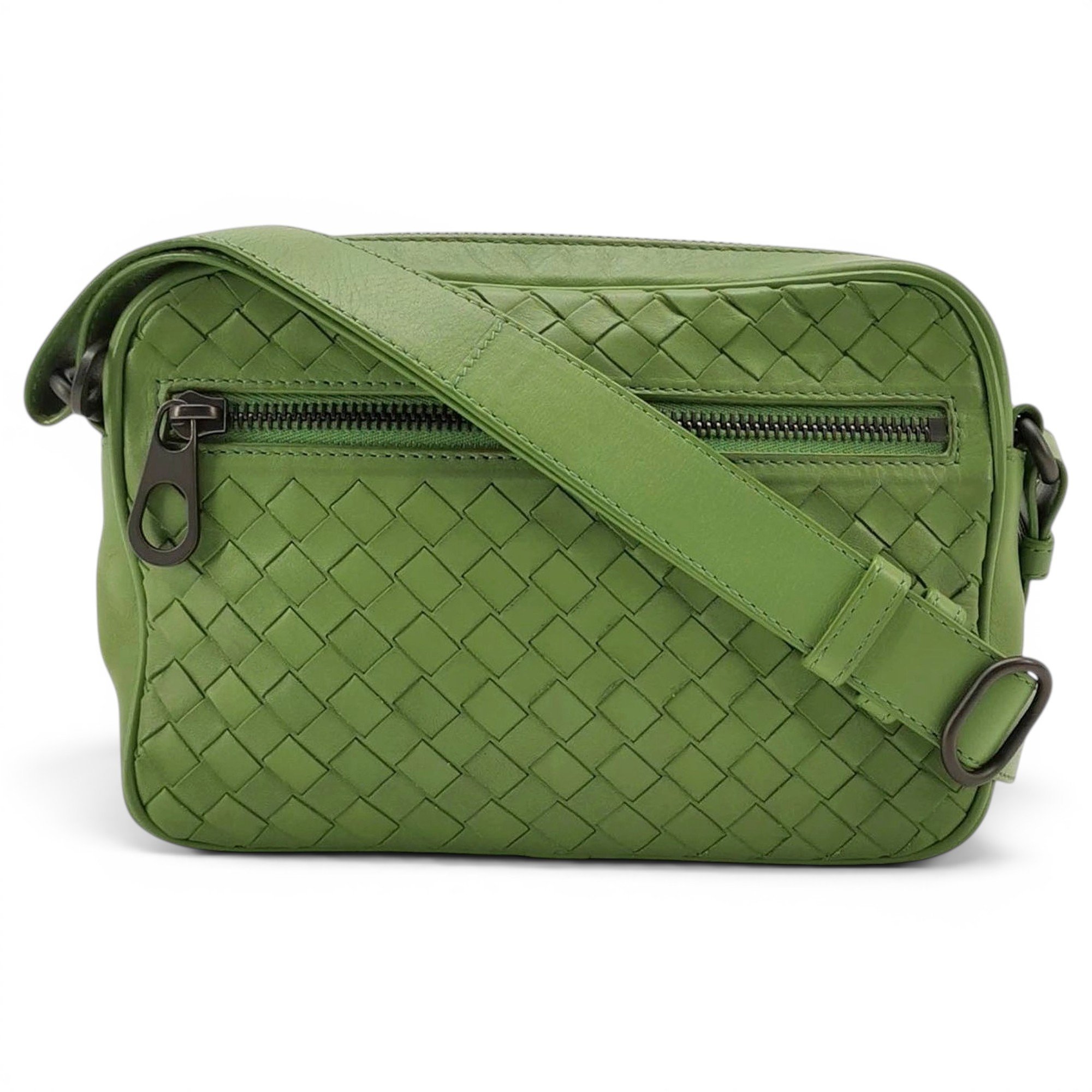 Leather crossbody bag