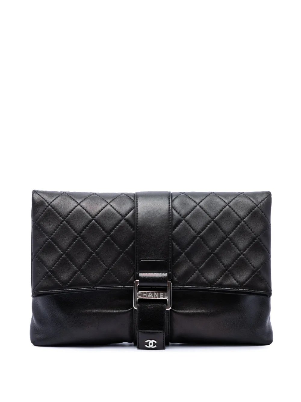 2017-2018 Quilted Lambskin Grip clutch bag