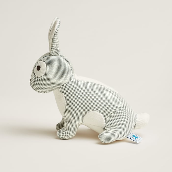 Bleu Nattier Celestin Rabbit Plush