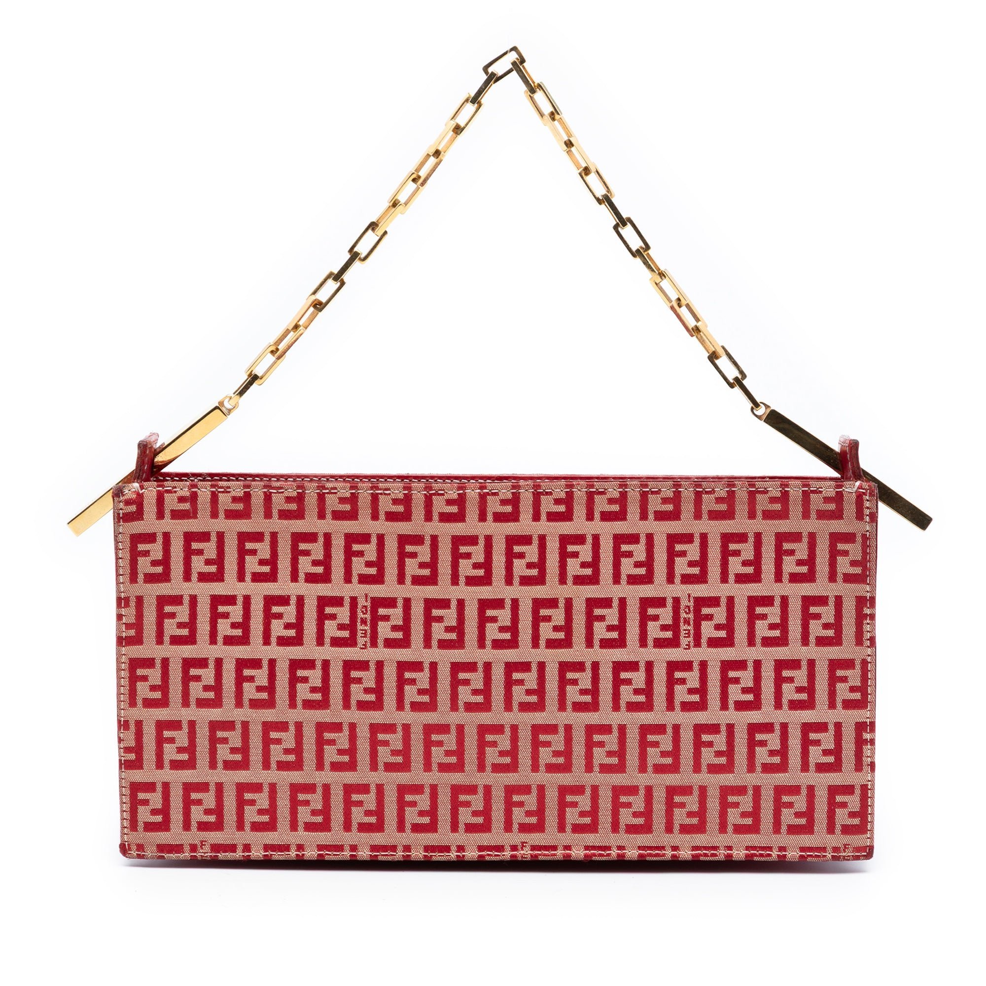 Pocket leather handbag