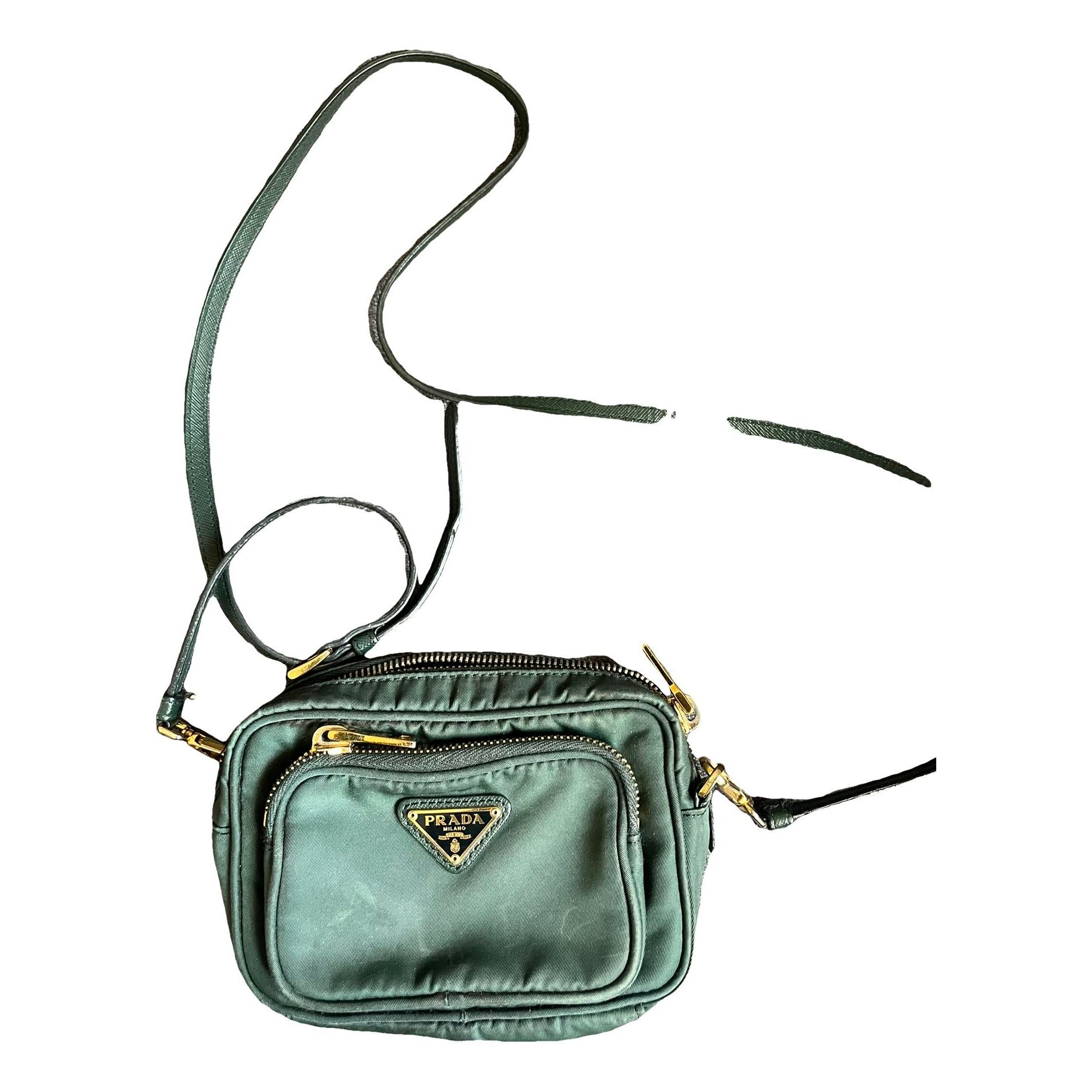 Re-Nylon cloth crossbody bag