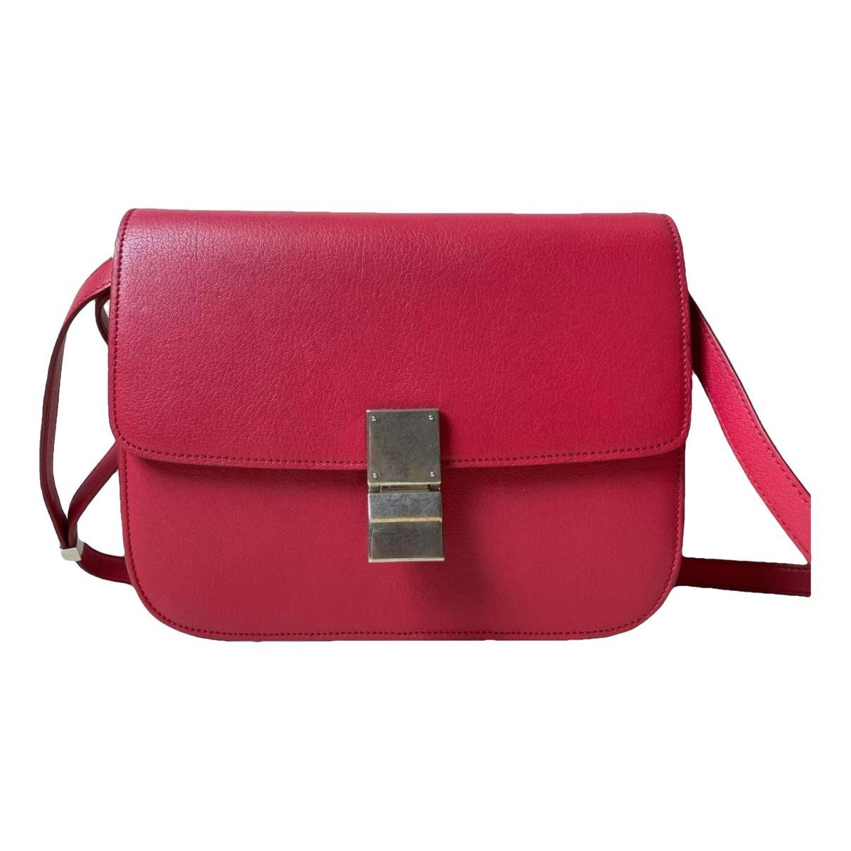 Classic leather crossbody bag