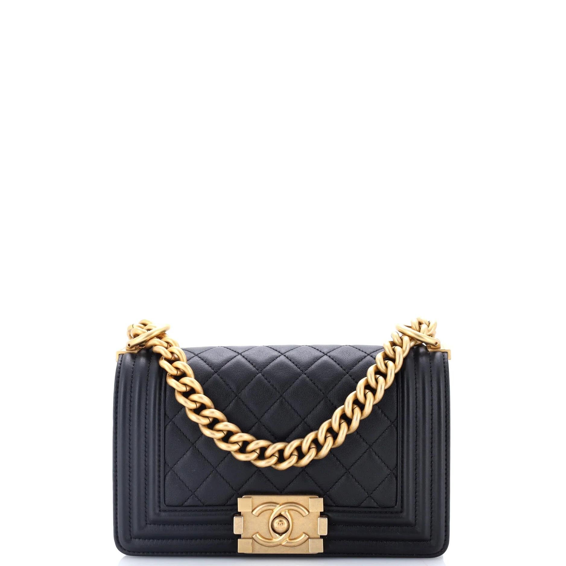 Boy leather crossbody bag