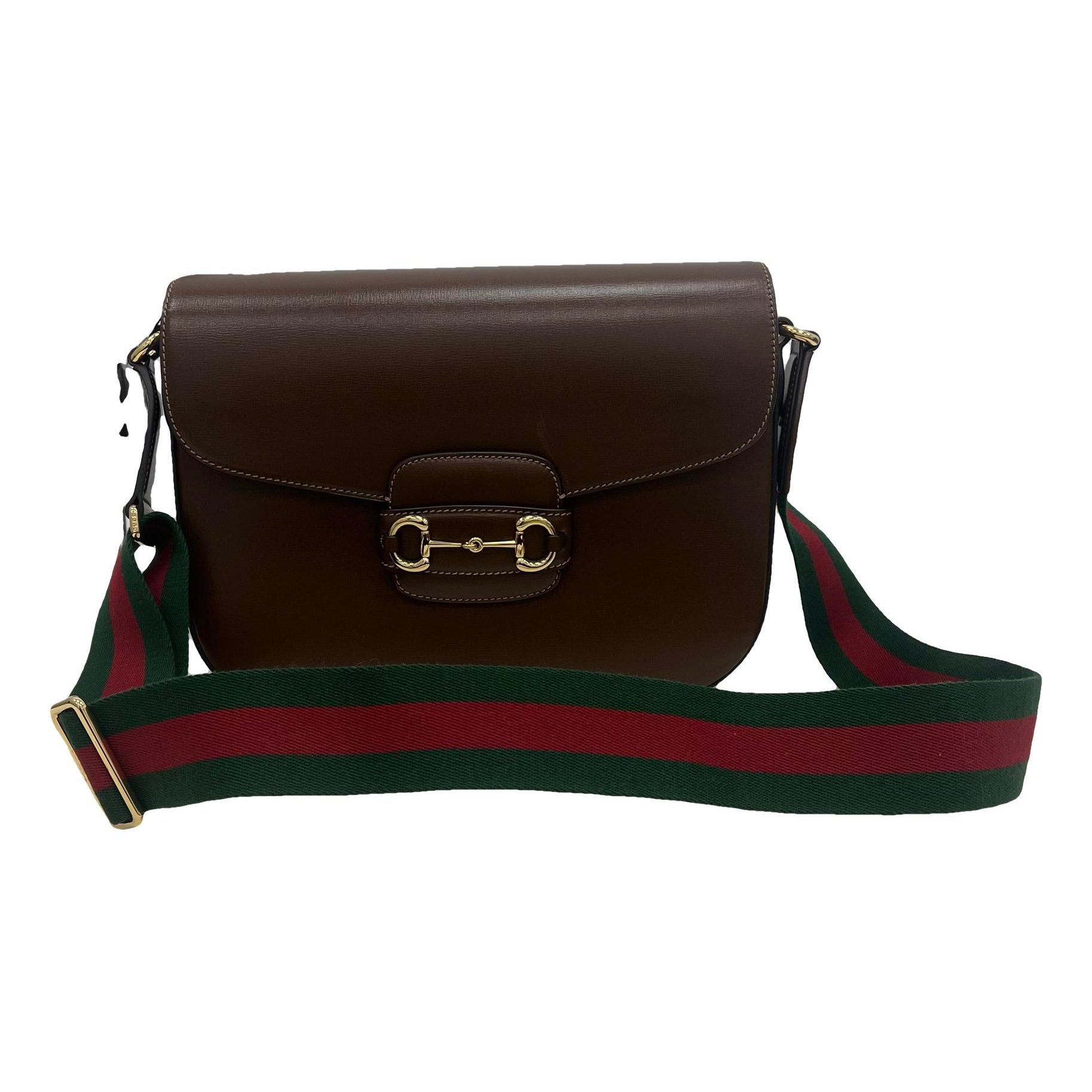 Horsebit 1955 Flap leather handbag