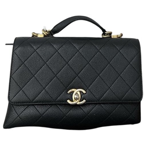 Business Affinity leather handbag