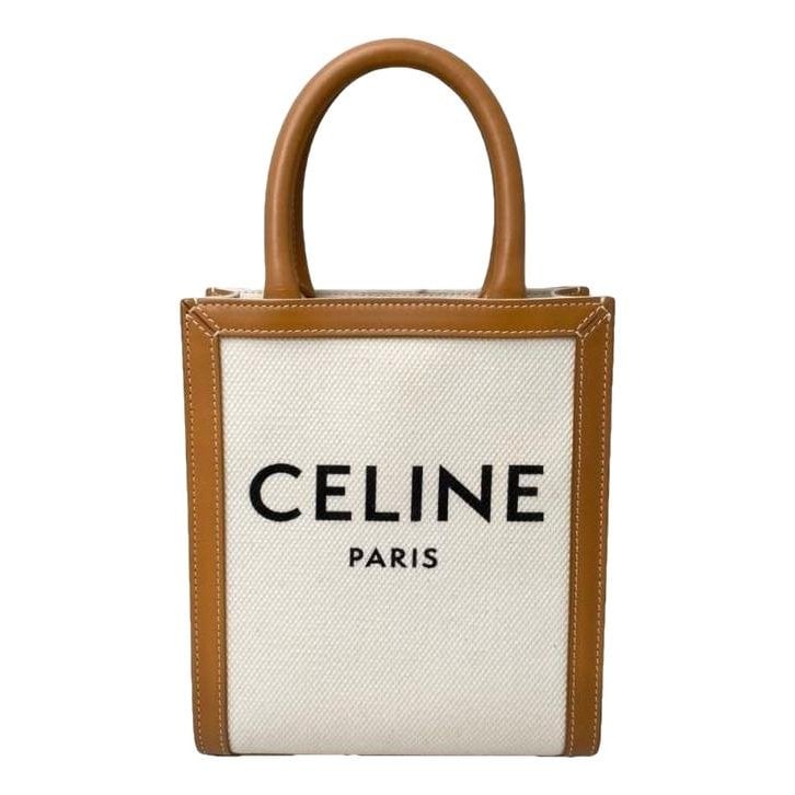 Cabas leather handbag