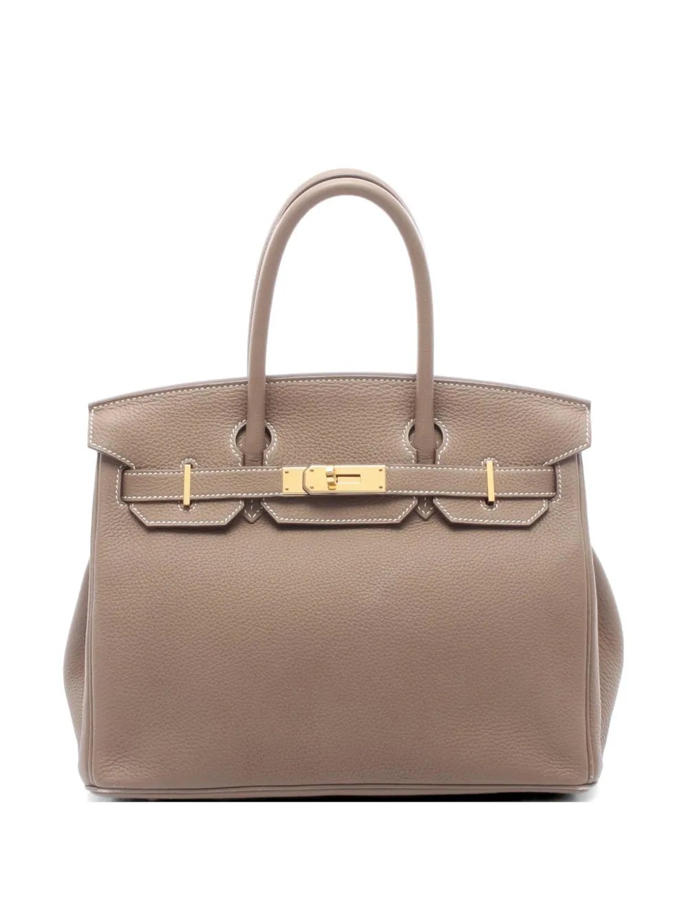 2019 30 Birkin leather tote bag