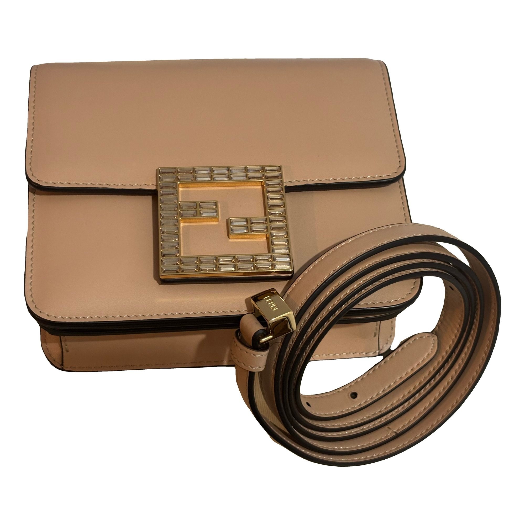 Leather crossbody bag