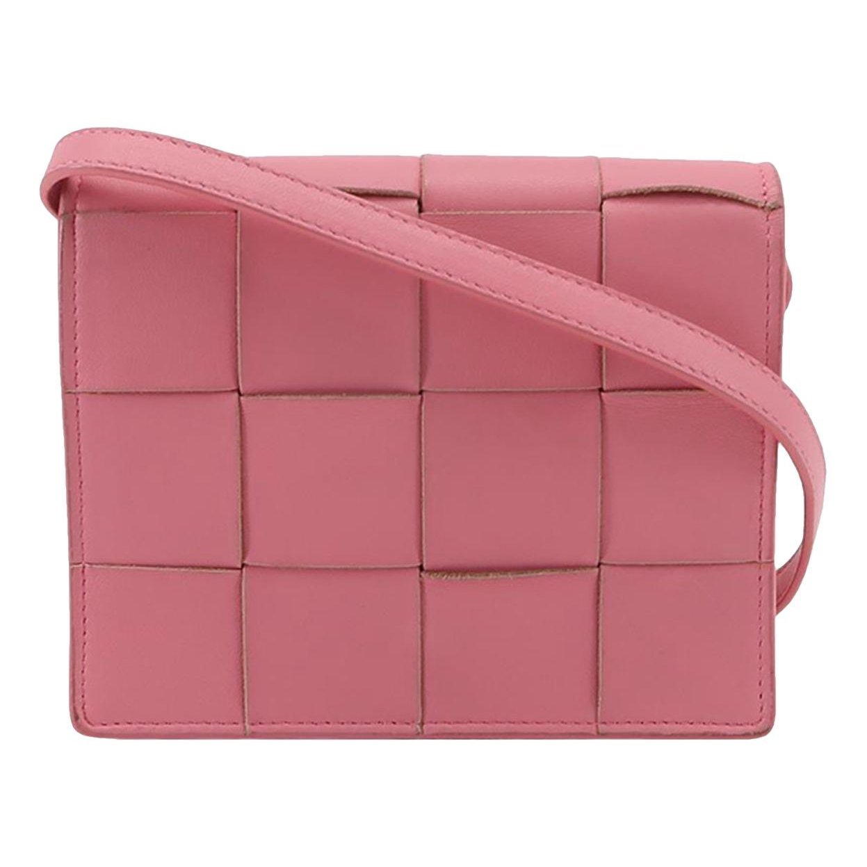 Cassette leather crossbody bag