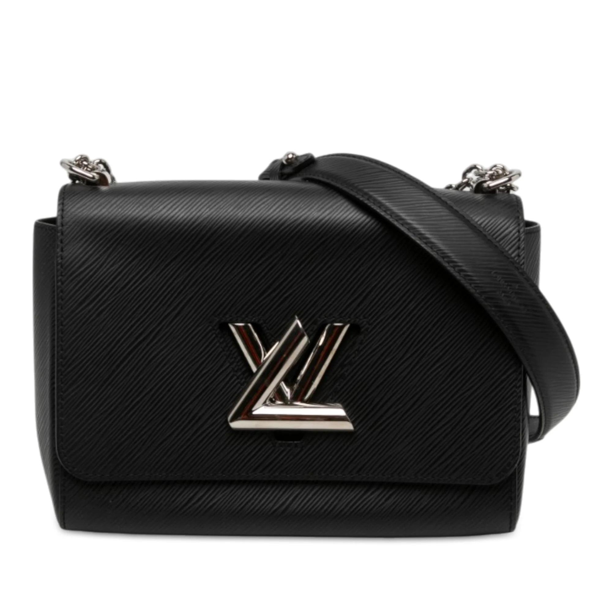 Twist leather handbag