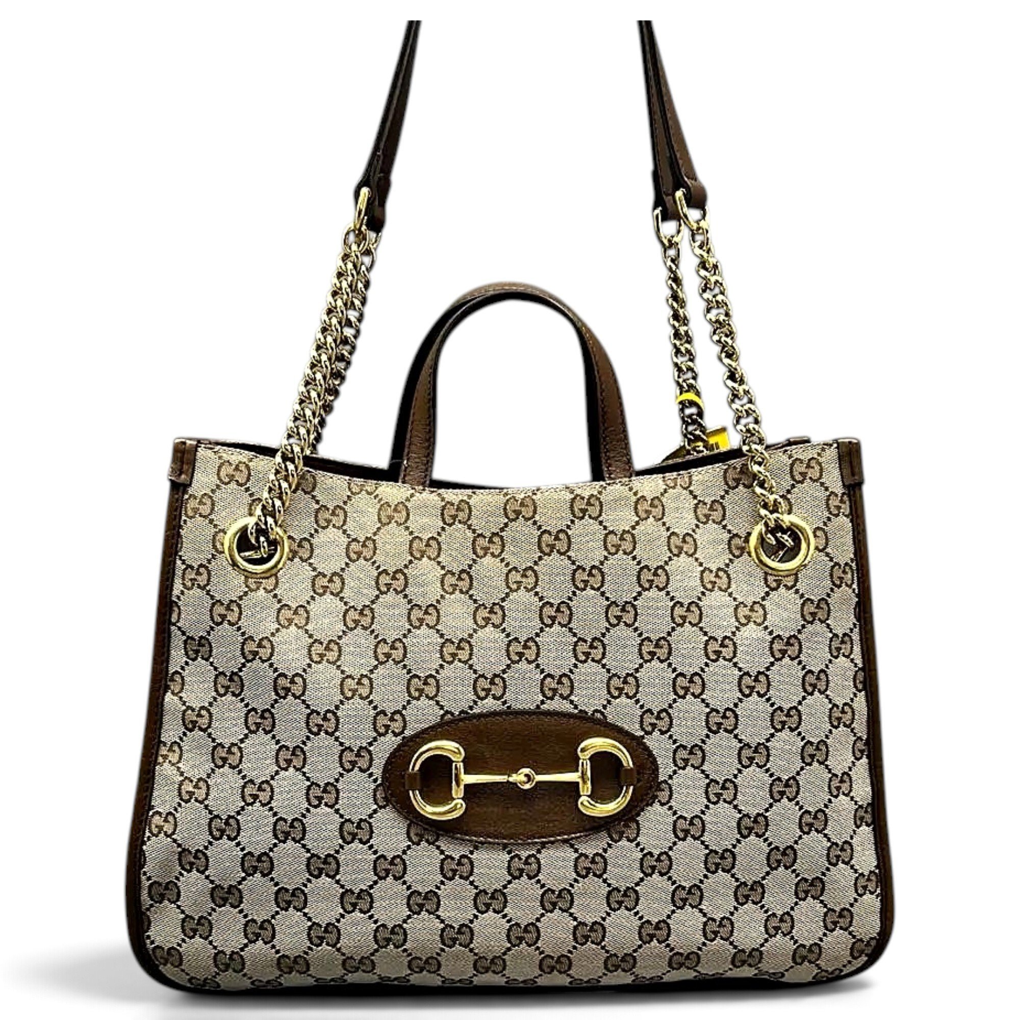 Horsebit 1955 Chain cloth handbag
