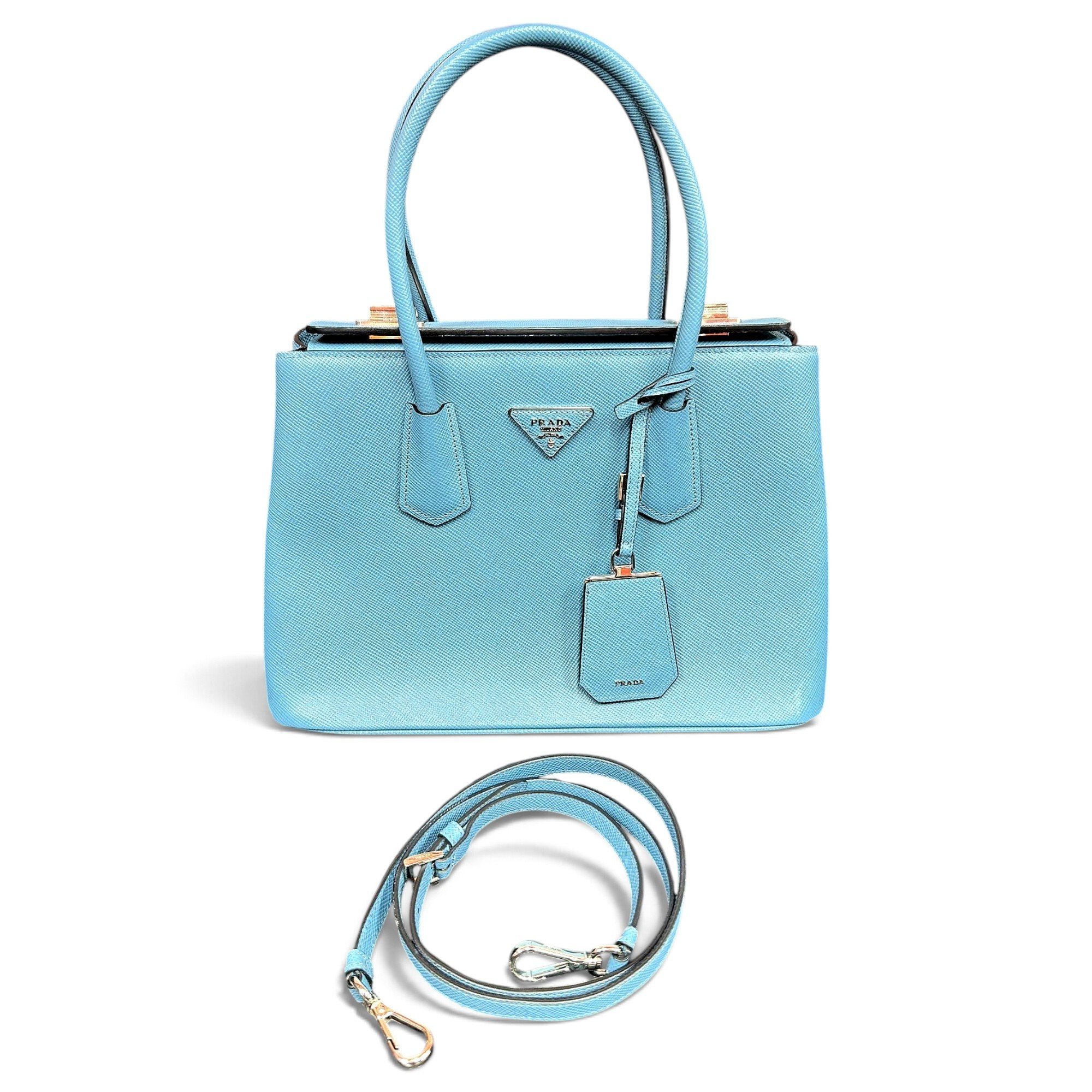 Galleria leather handbag