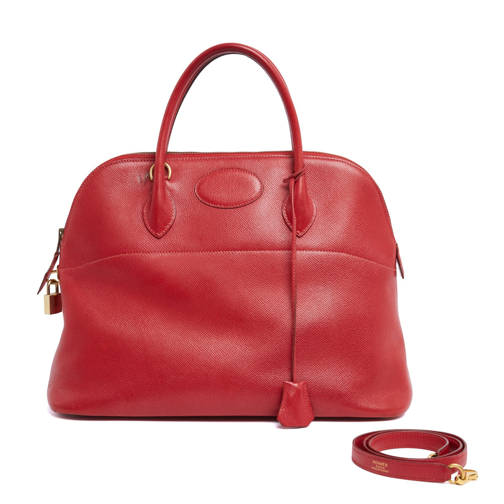 Bolide leather handbag