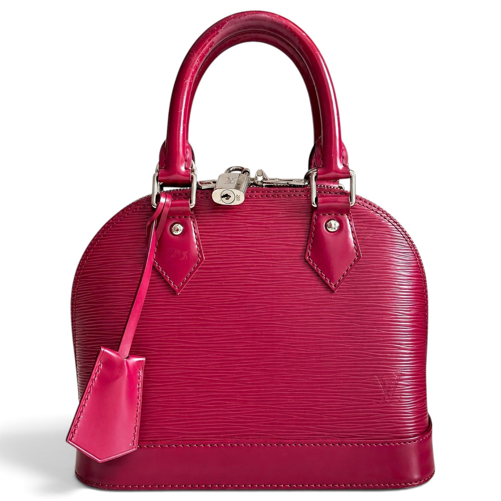 Alma leather handbag