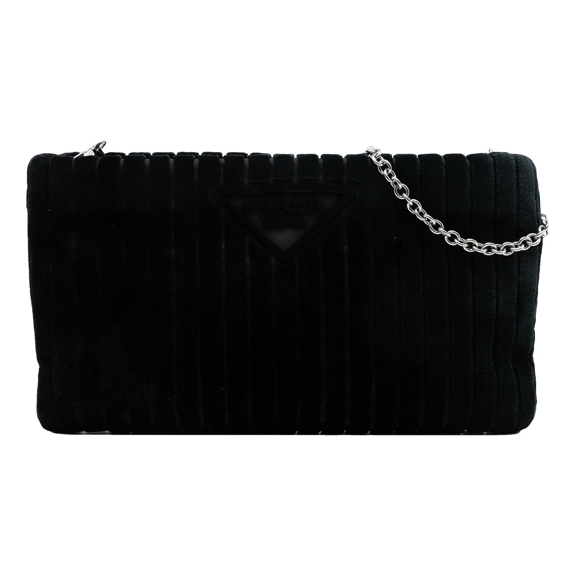 Velvet crossbody bag