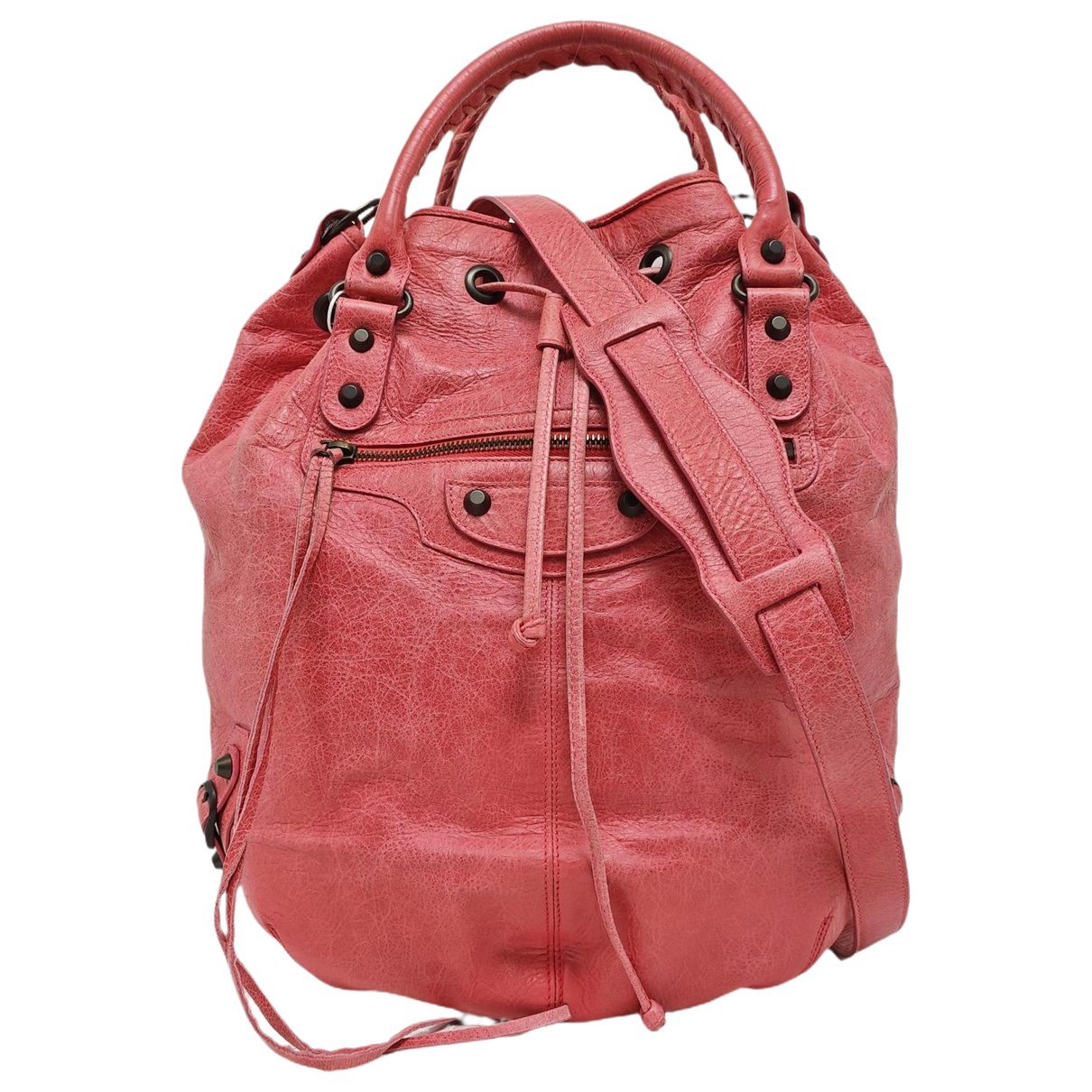 Leather handbag