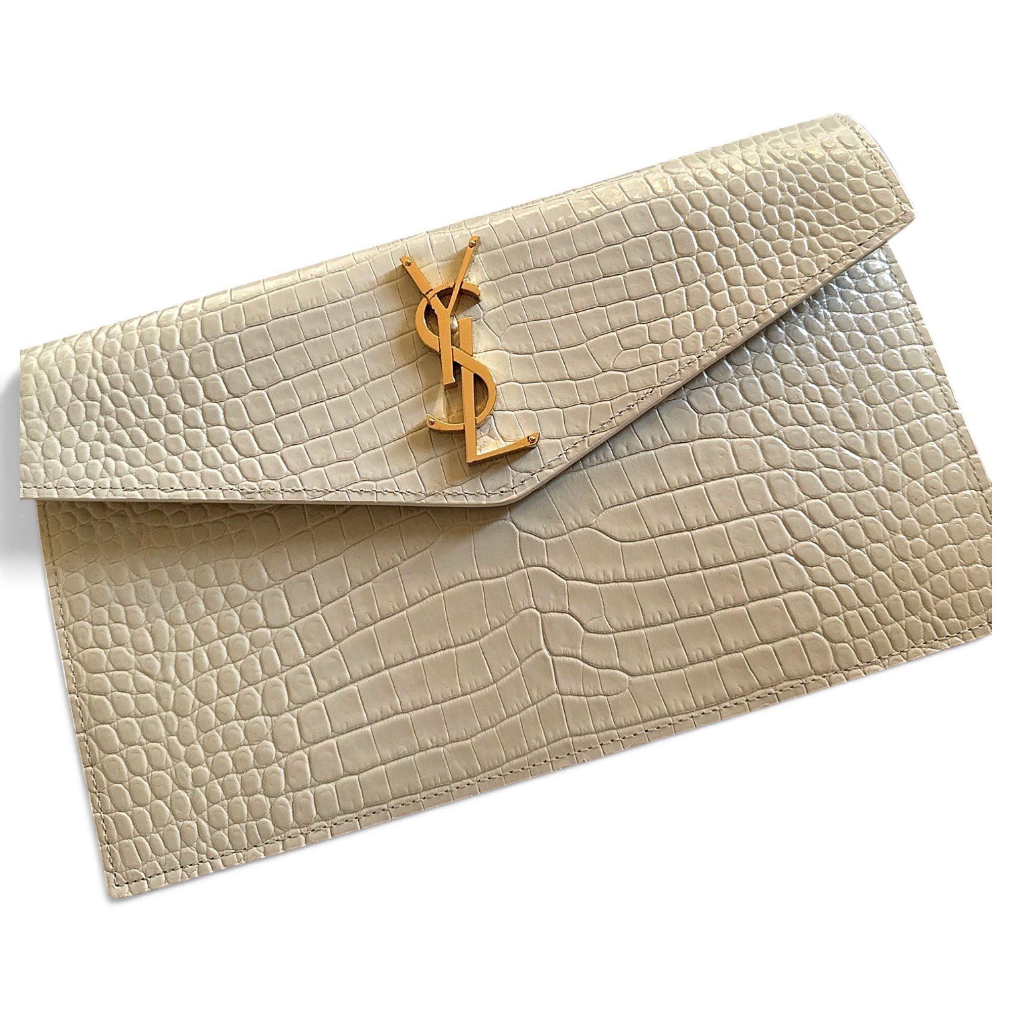Sade Pochette Enveloppe leather clutch bag