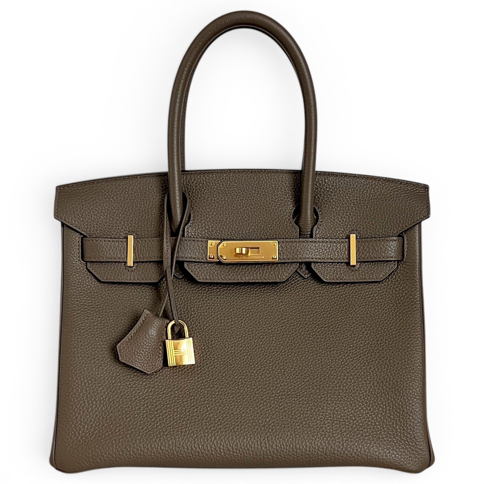 Birkin 30 leather handbag