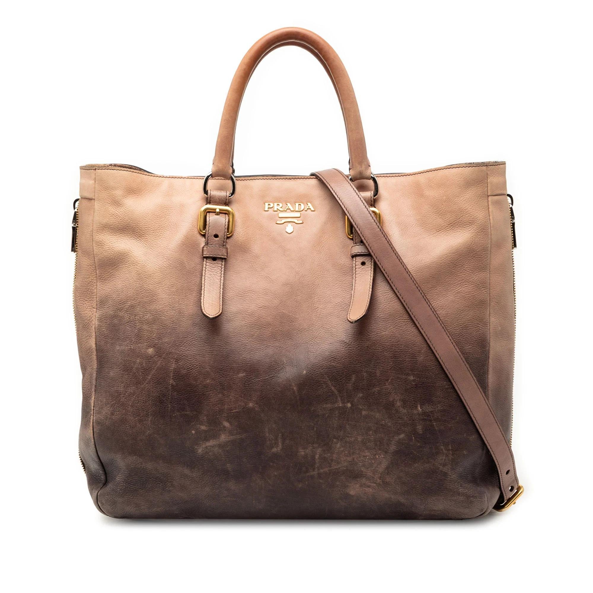 Leather satchel