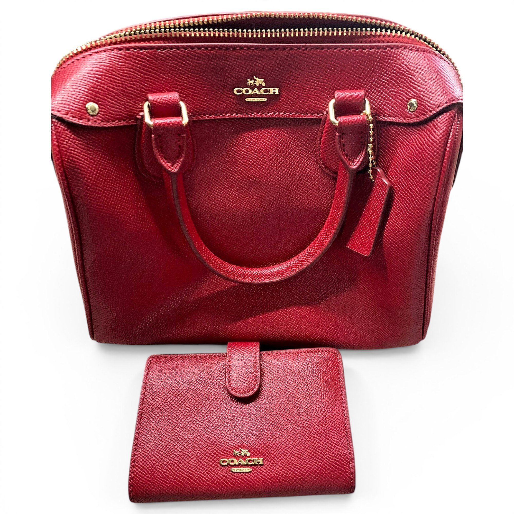 Leather handbag