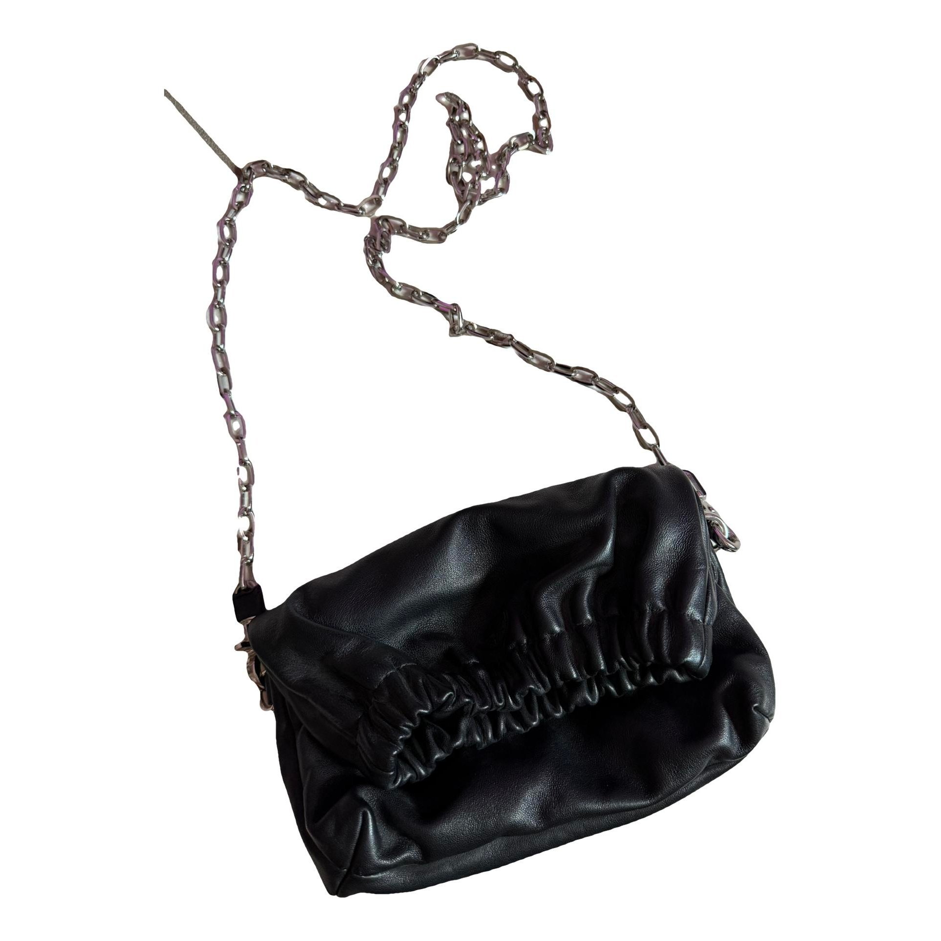 Rock leather crossbody bag
