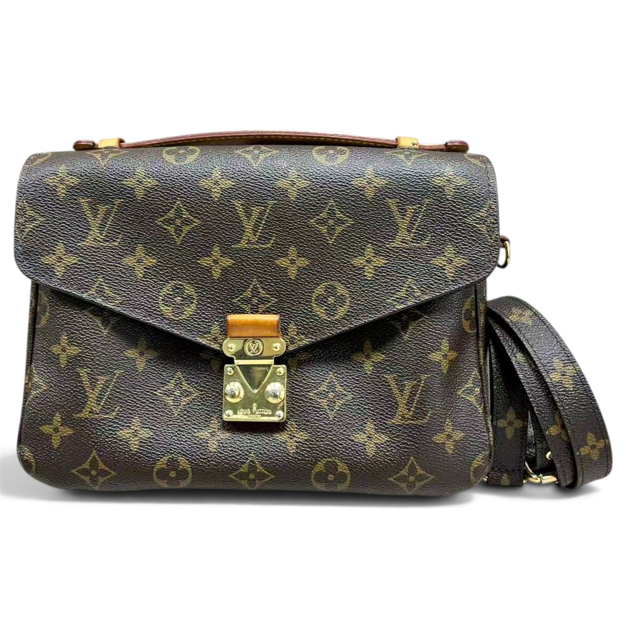 Metis leather crossbody bag