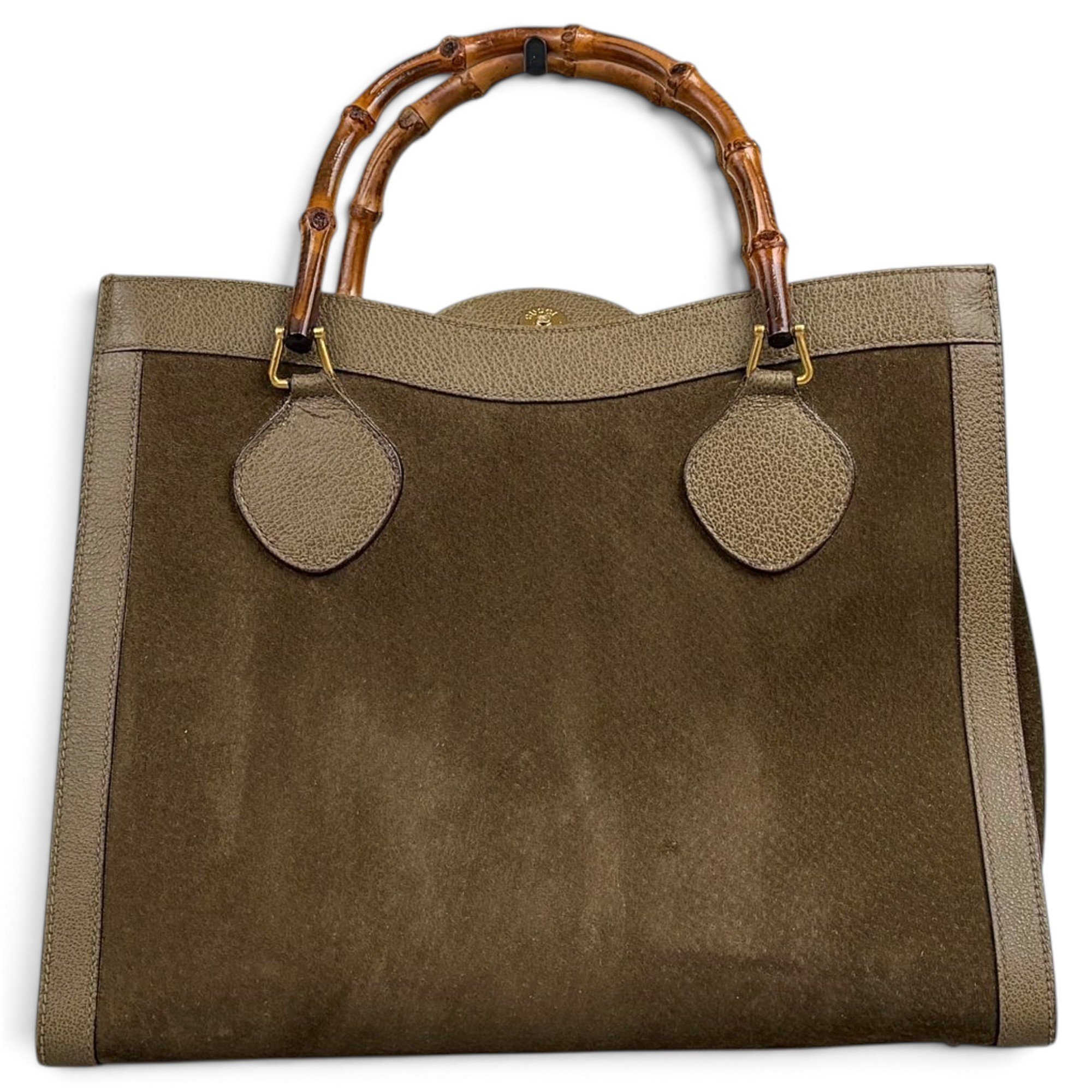 Diana Bamboo leather tote