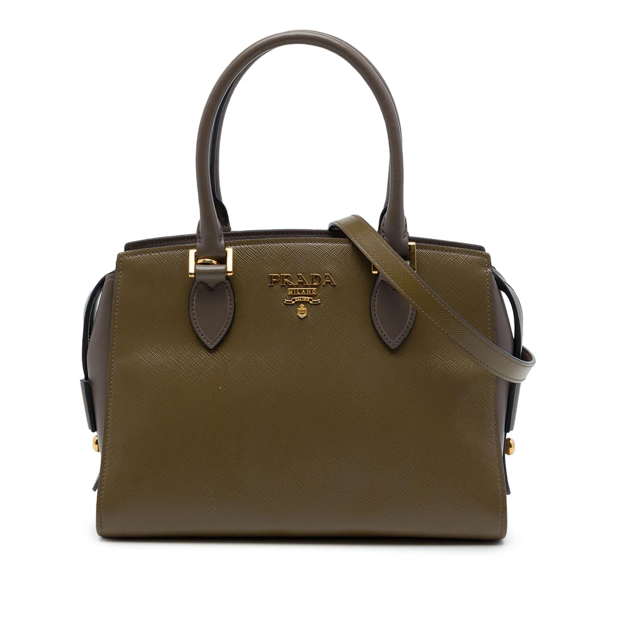 Leather satchel