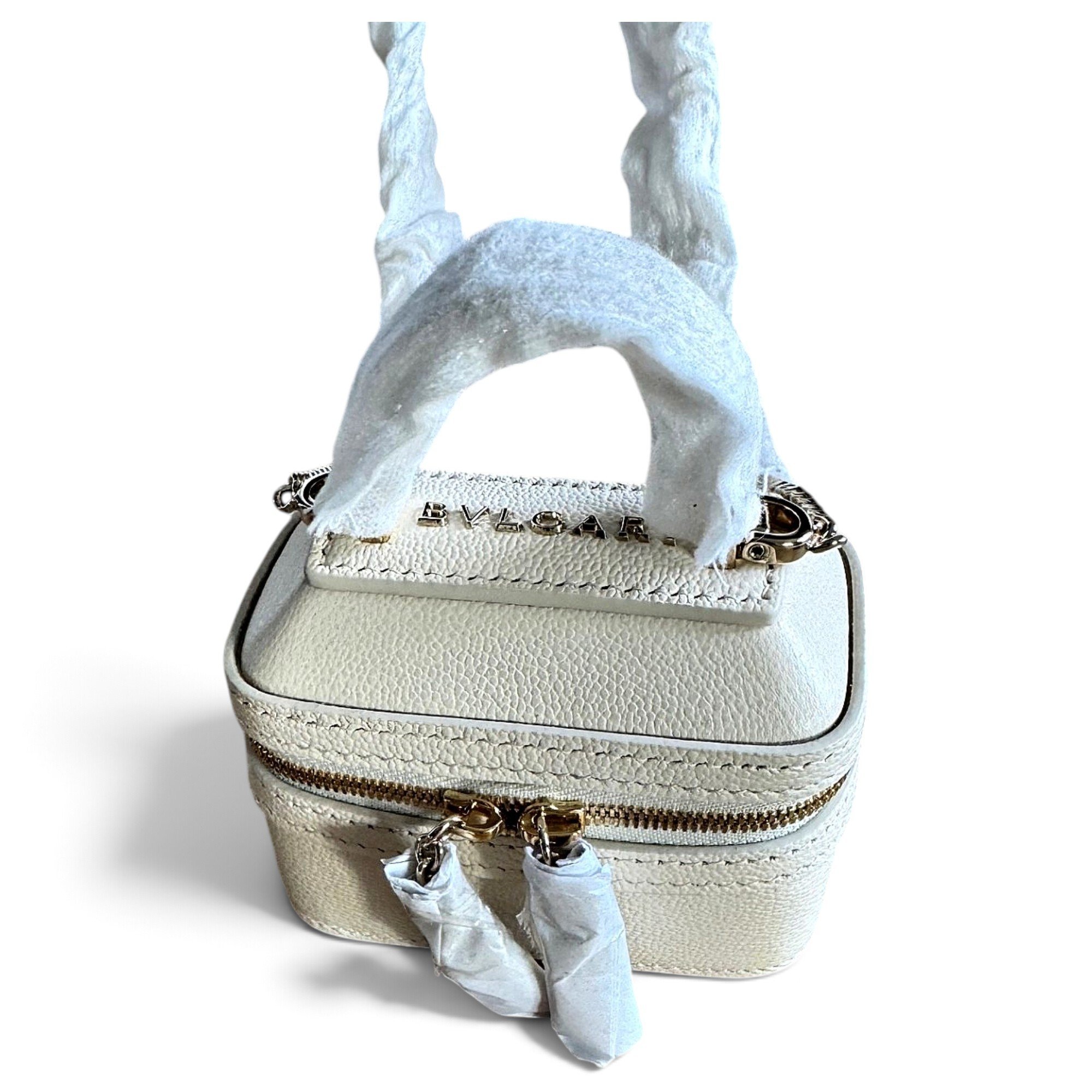 Bulgari leather mini bag