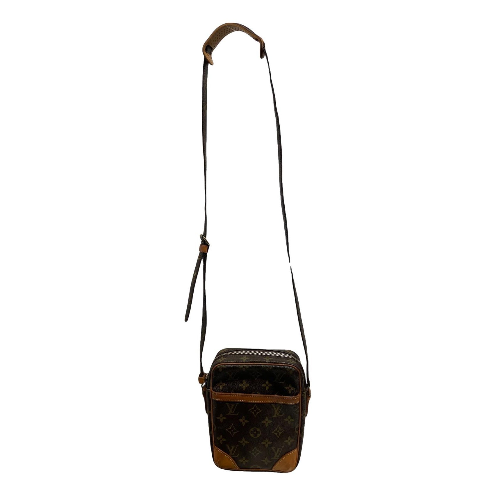 Danube leather crossbody bag