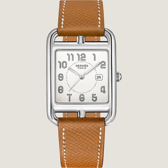 Gold Chestnut Cape Cod Large Model 37 MM Single Tour Watch Strap