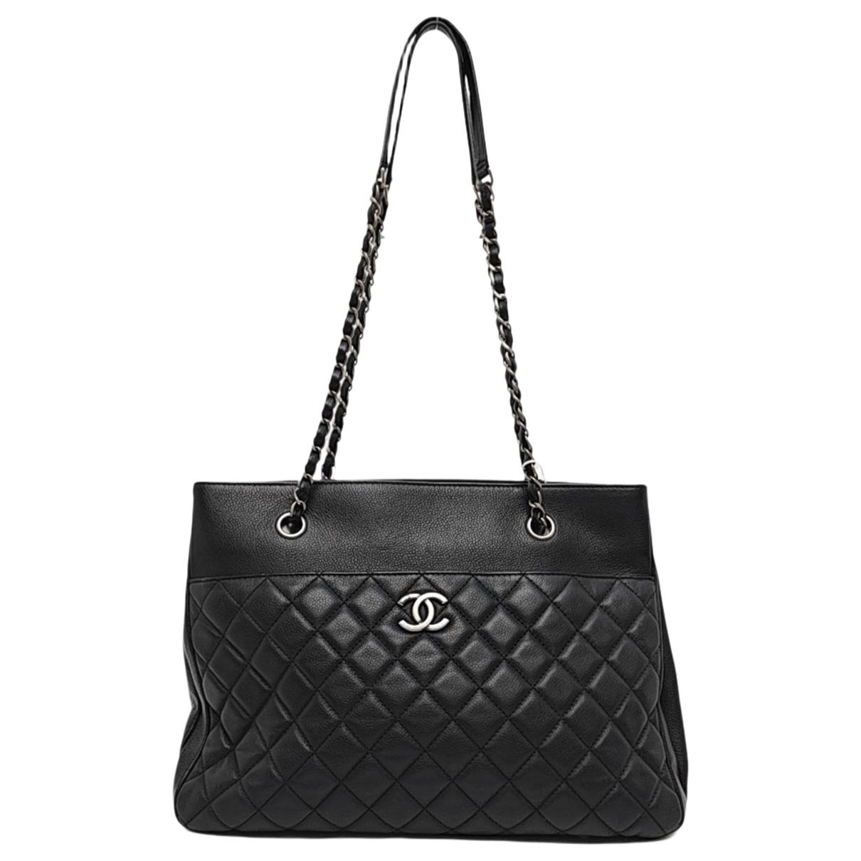 Leather tote
