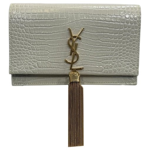 Kate monogramme leather clutch bag