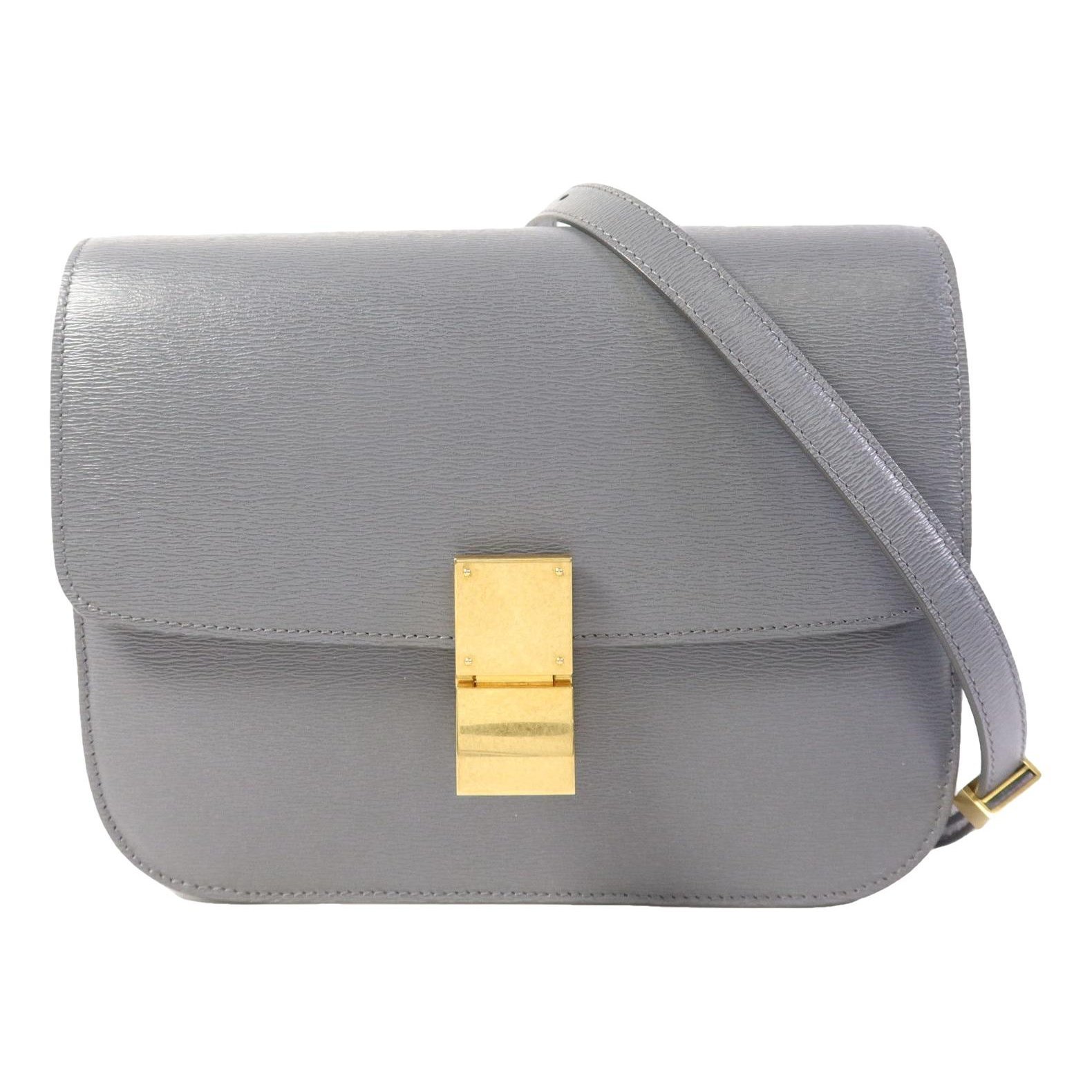 Classic leather handbag