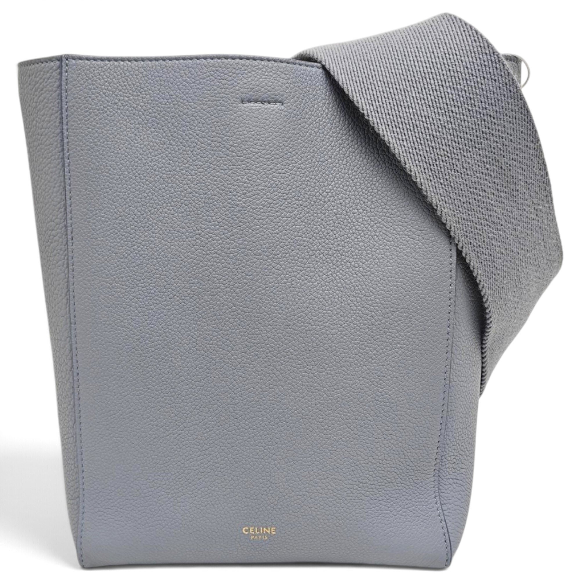 Seau Sangle leather handbag