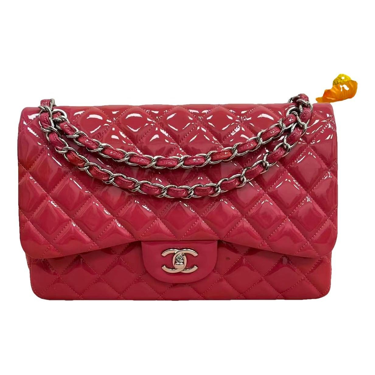 Timeless/Classique patent leather handbag
