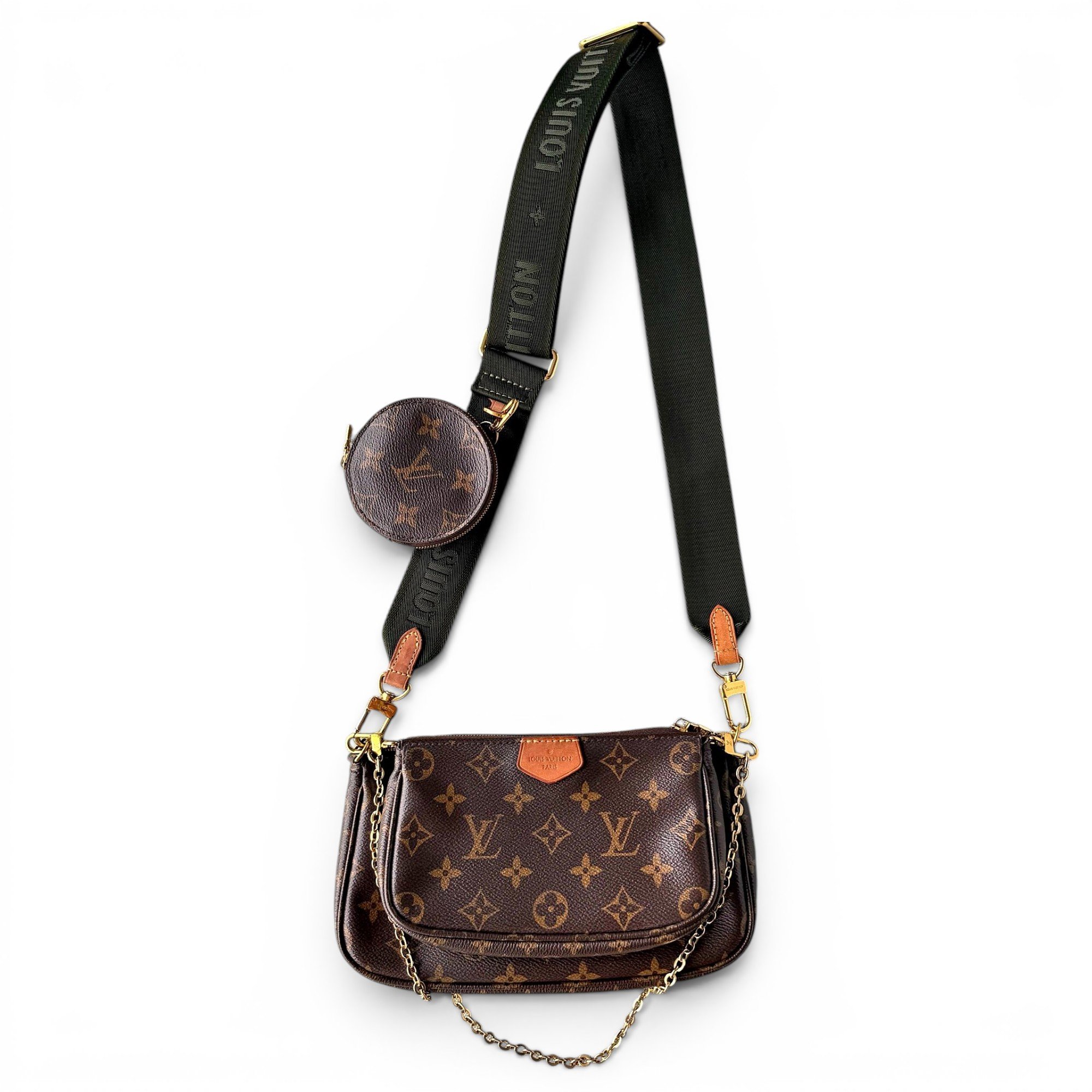 Multi Pochette Accessoires leather crossbody bag