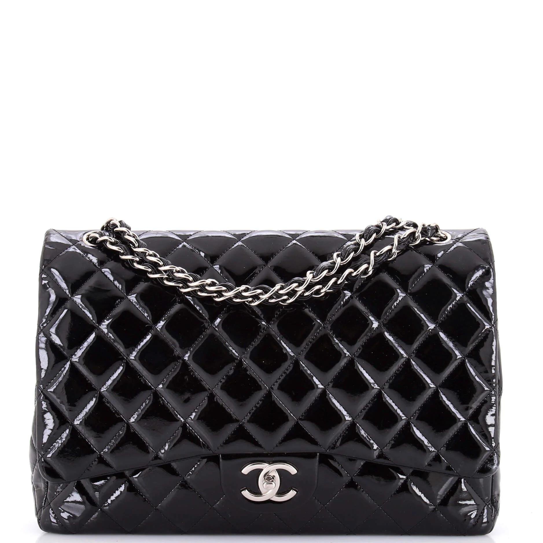 Timeless/Classique patent leather handbag